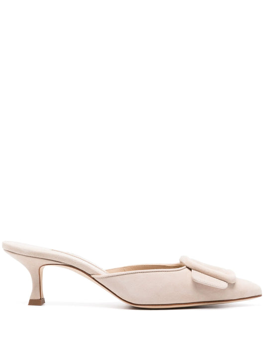 Maysale 50mm suede pumps