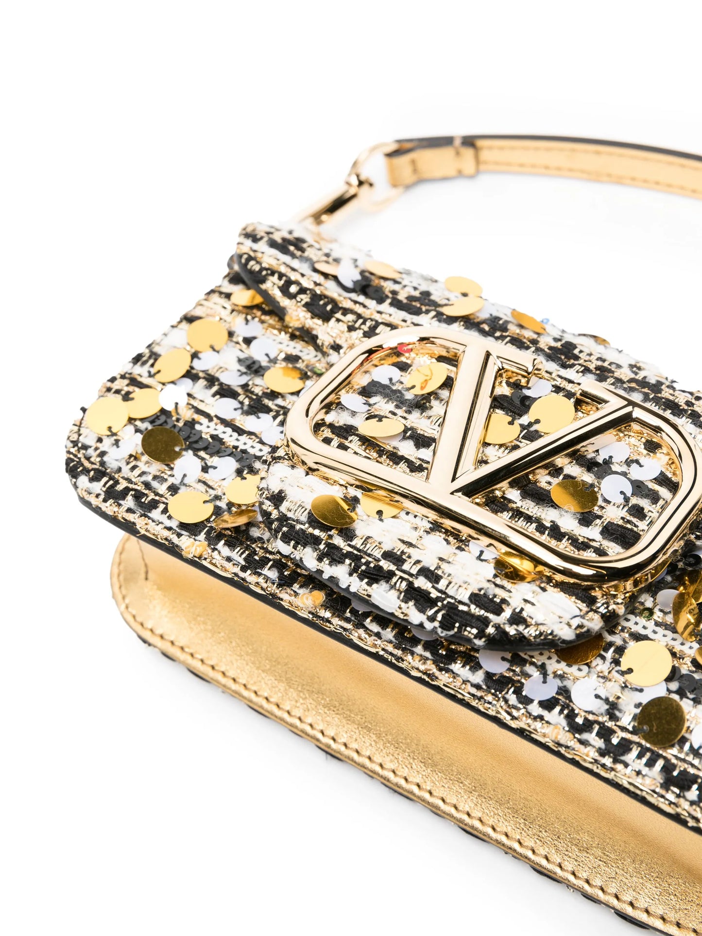 Locò sequin-embellished mini shoulder bag