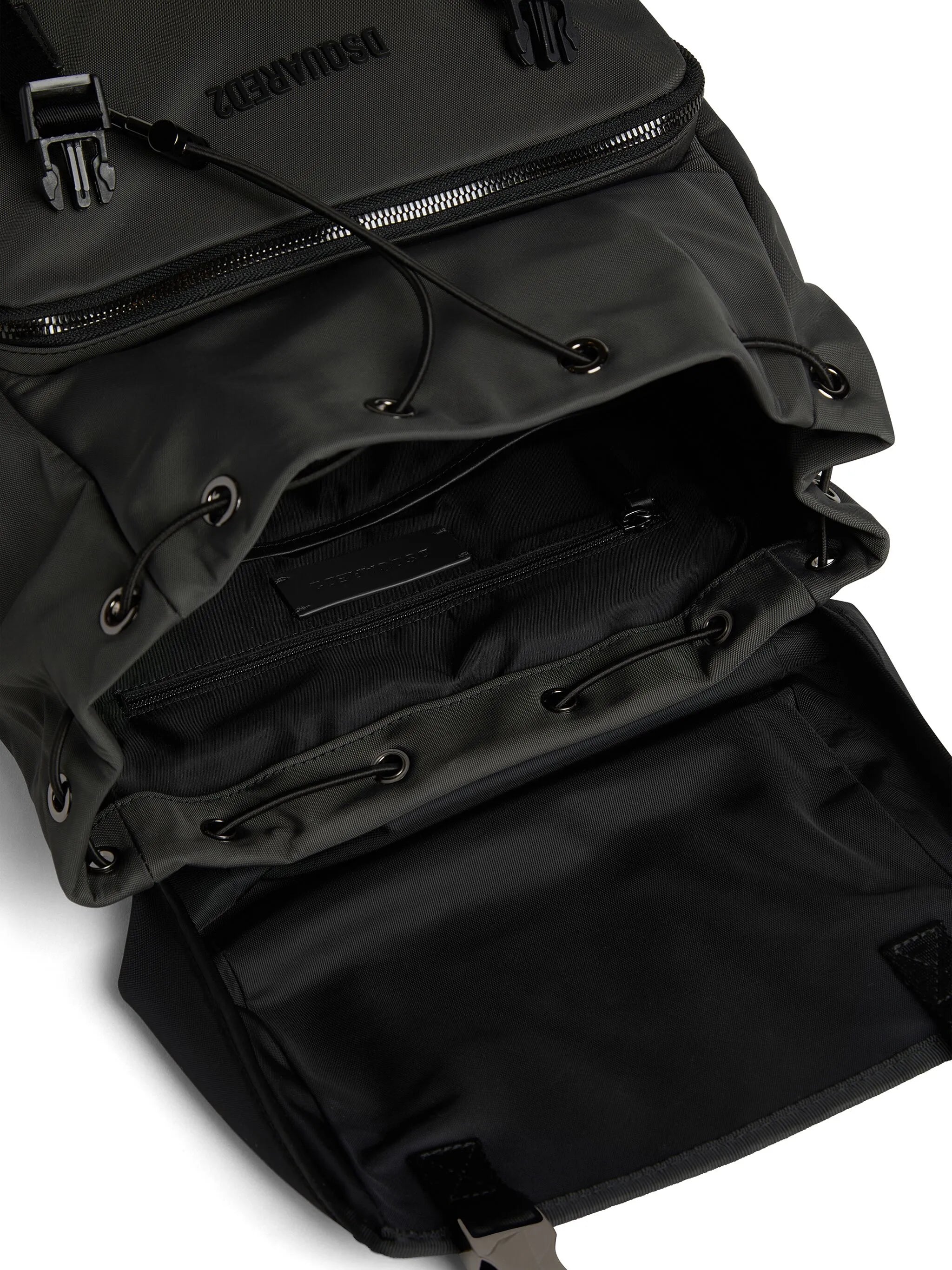 Urban logo-lettering backpack
