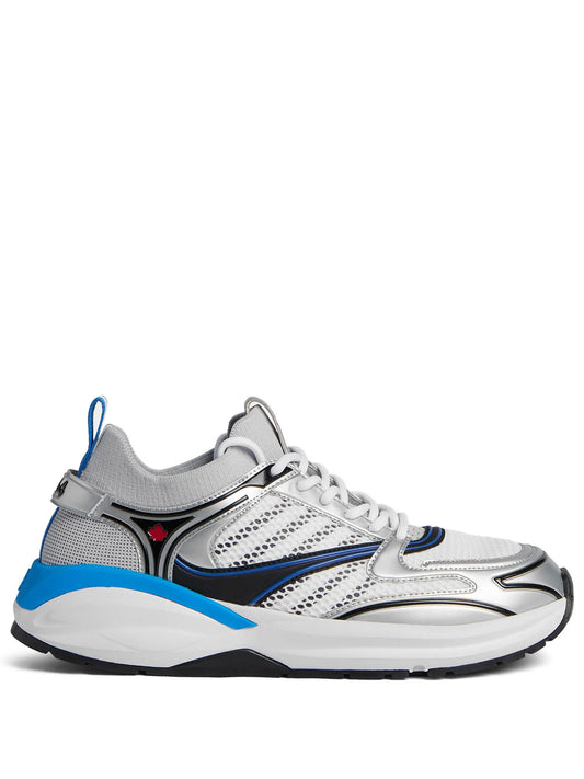 Bubble panelled sneakers