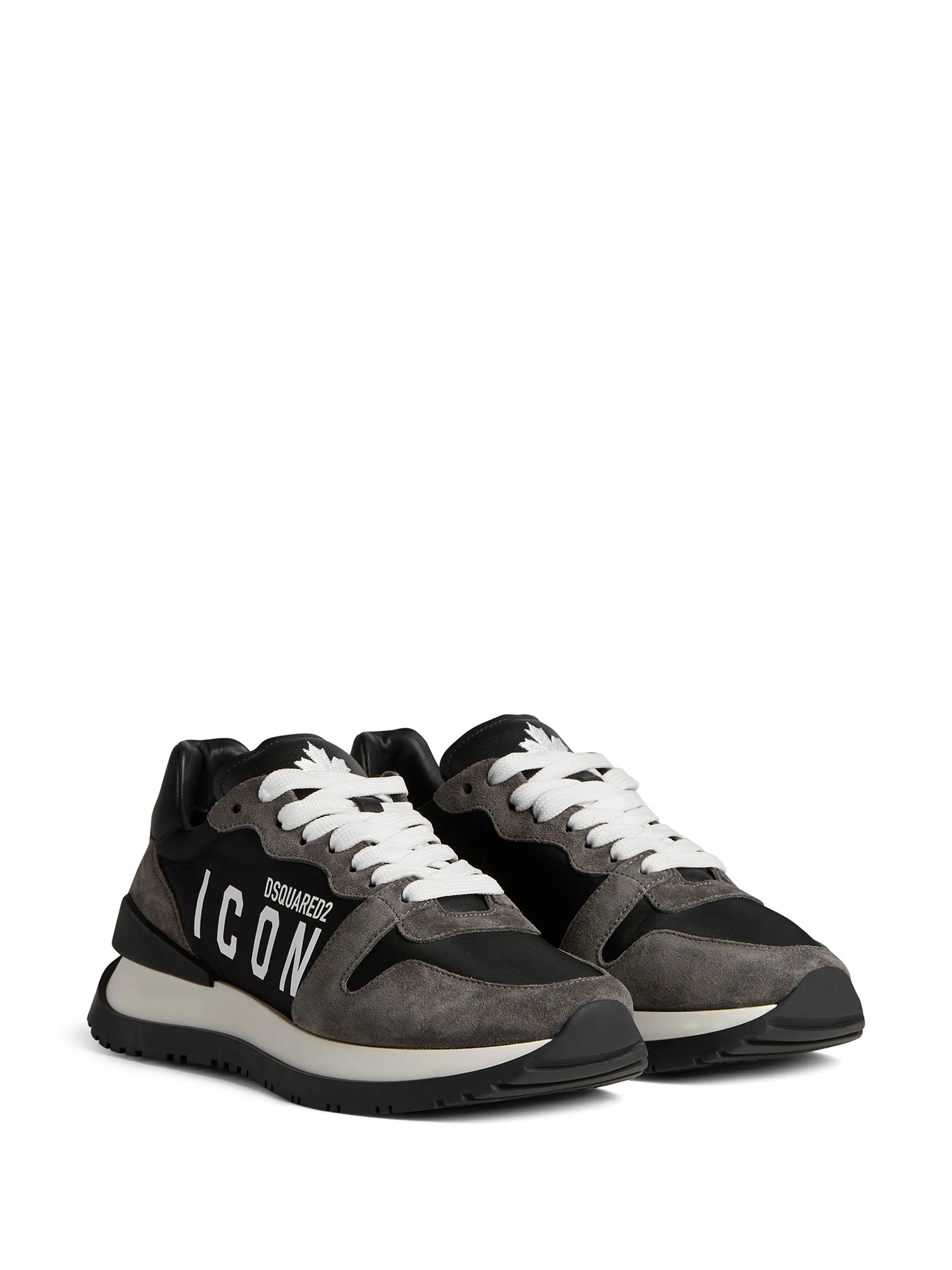 Running Icon-print sneakers