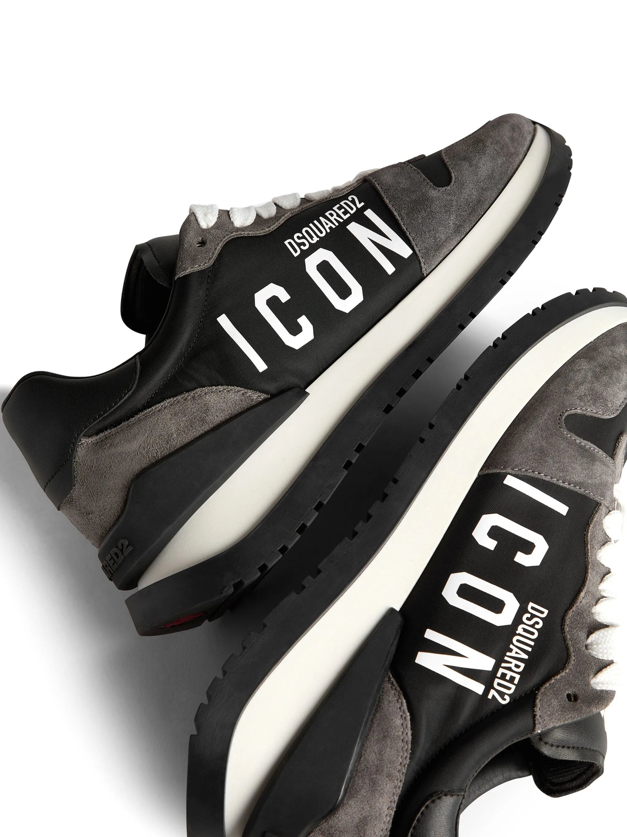 Running Icon-print sneakers