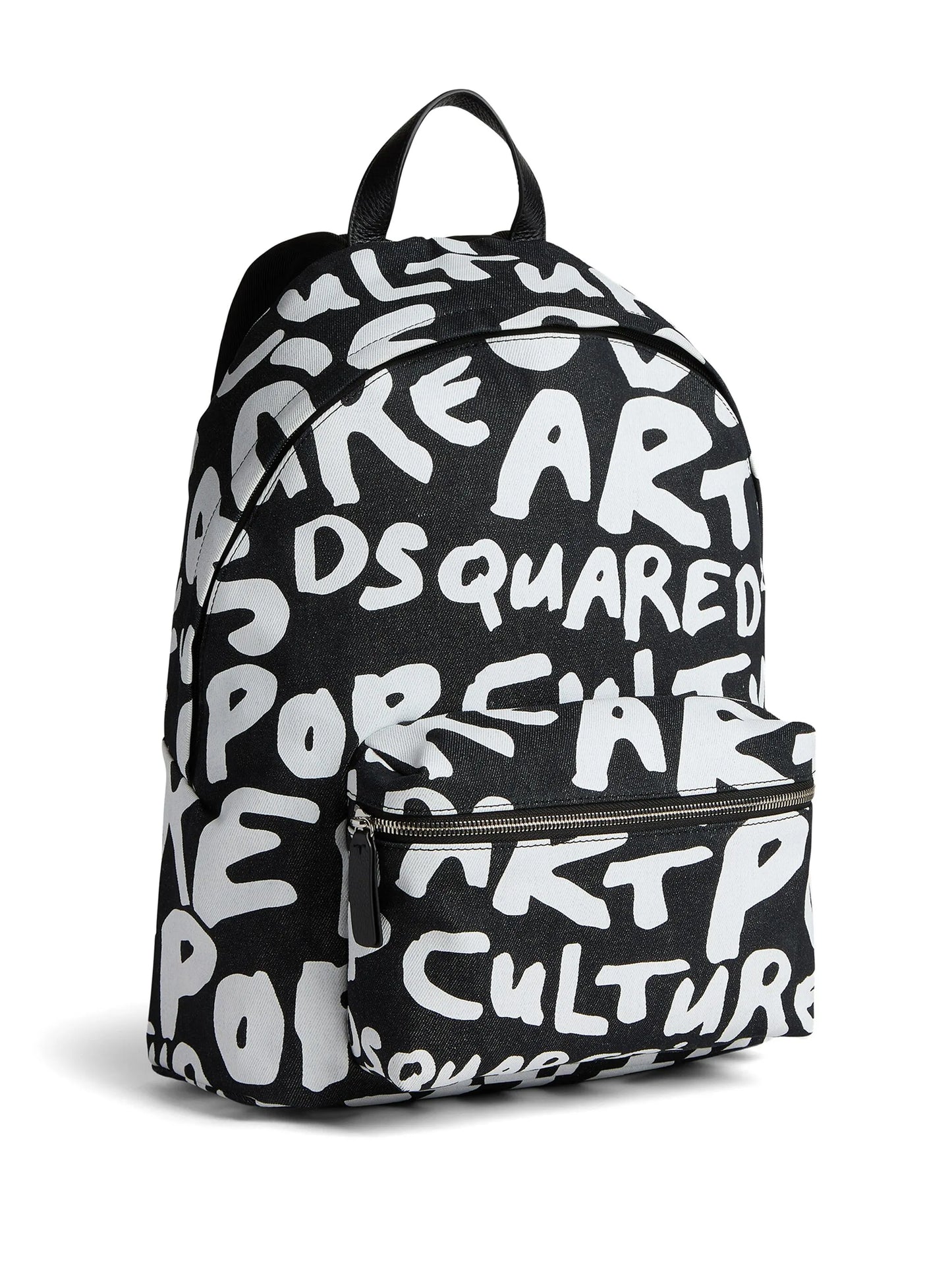logo-print backpack