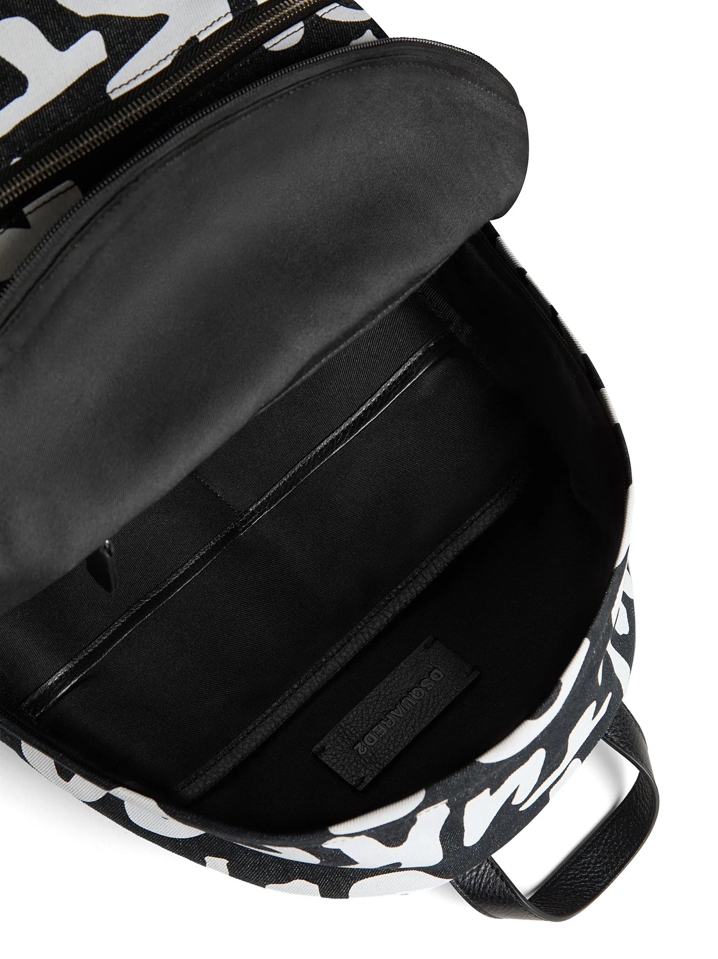 logo-print backpack