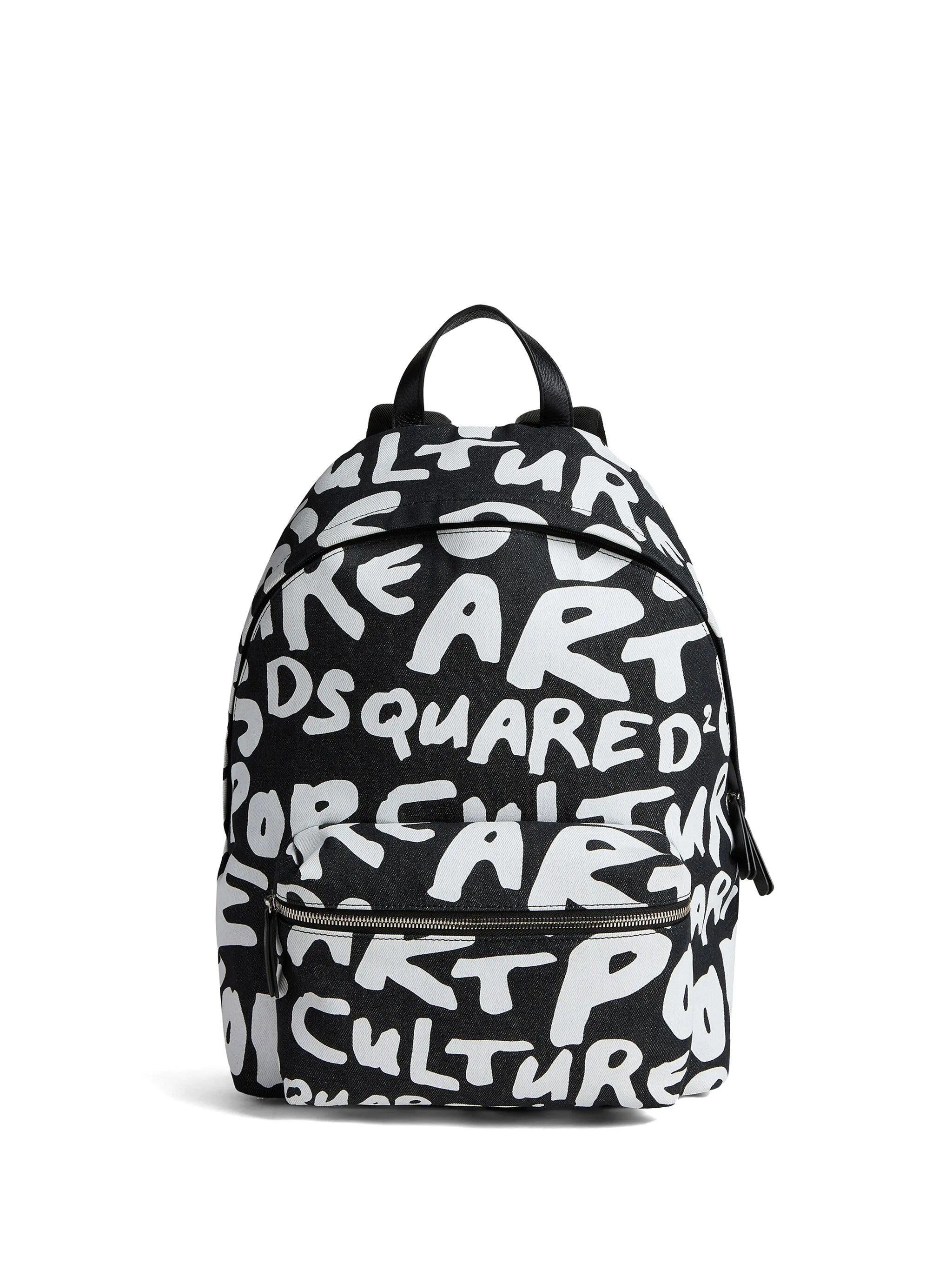 logo-print backpack