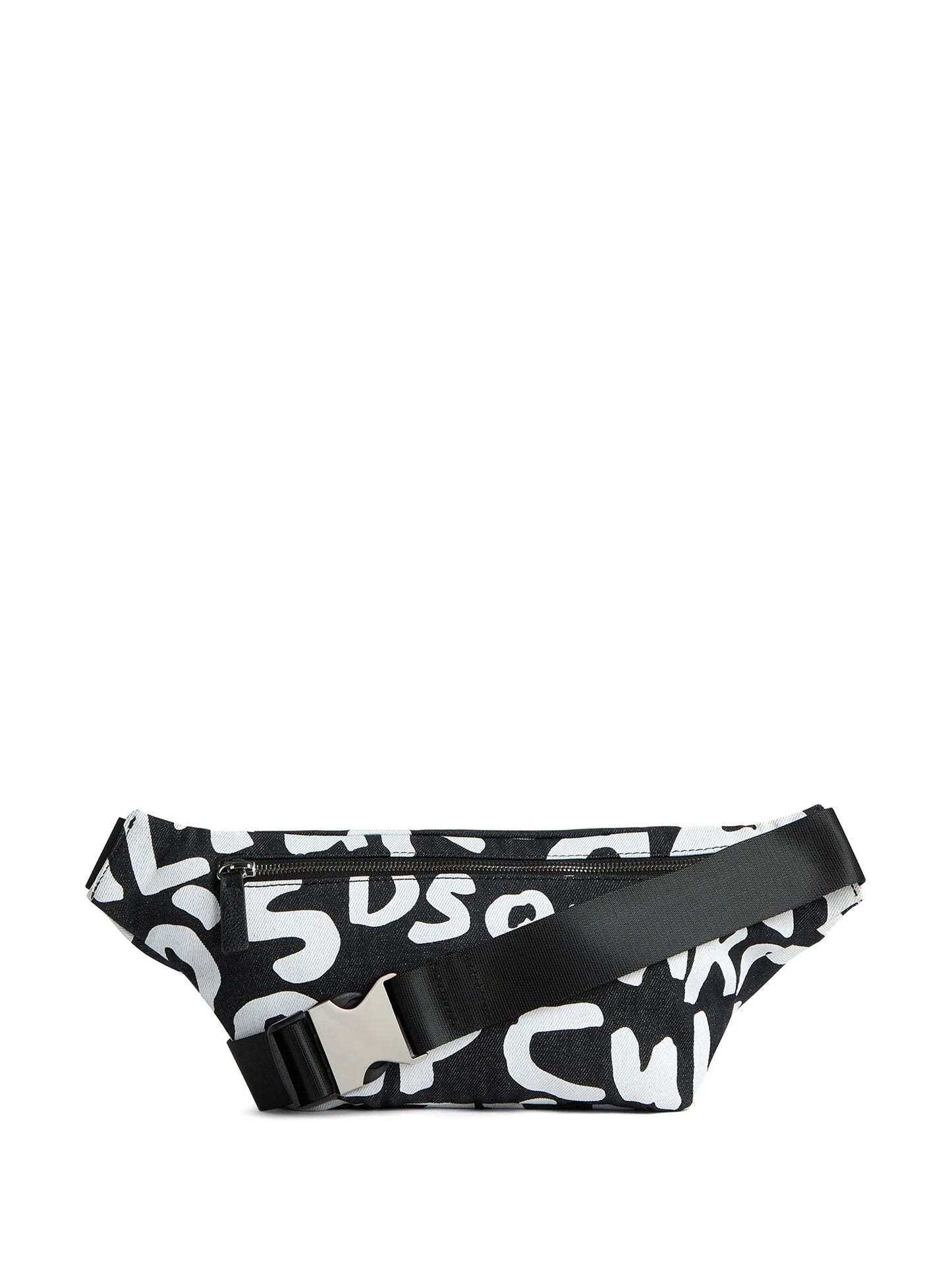 logo-print belt bag