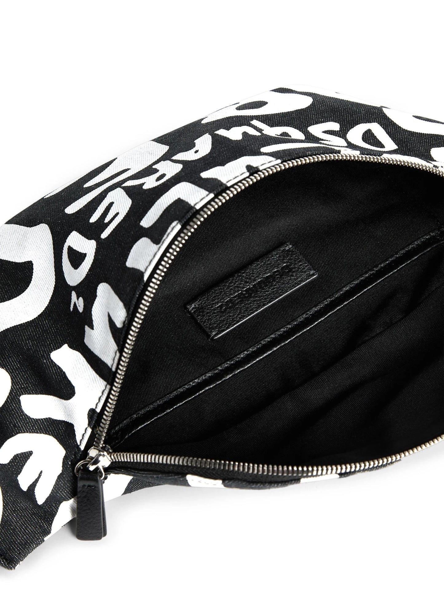 logo-print belt bag