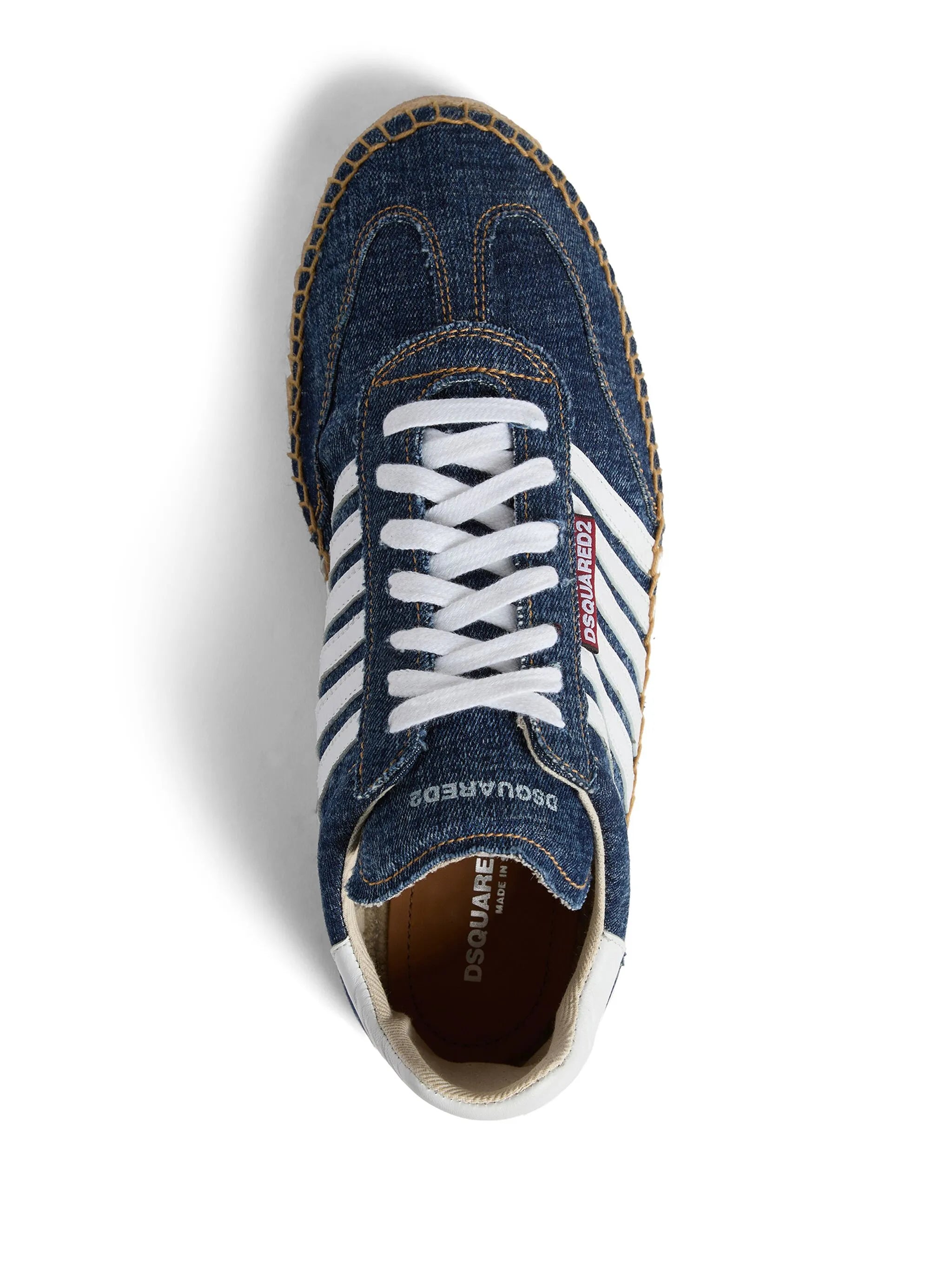 denim espadrille sneakers