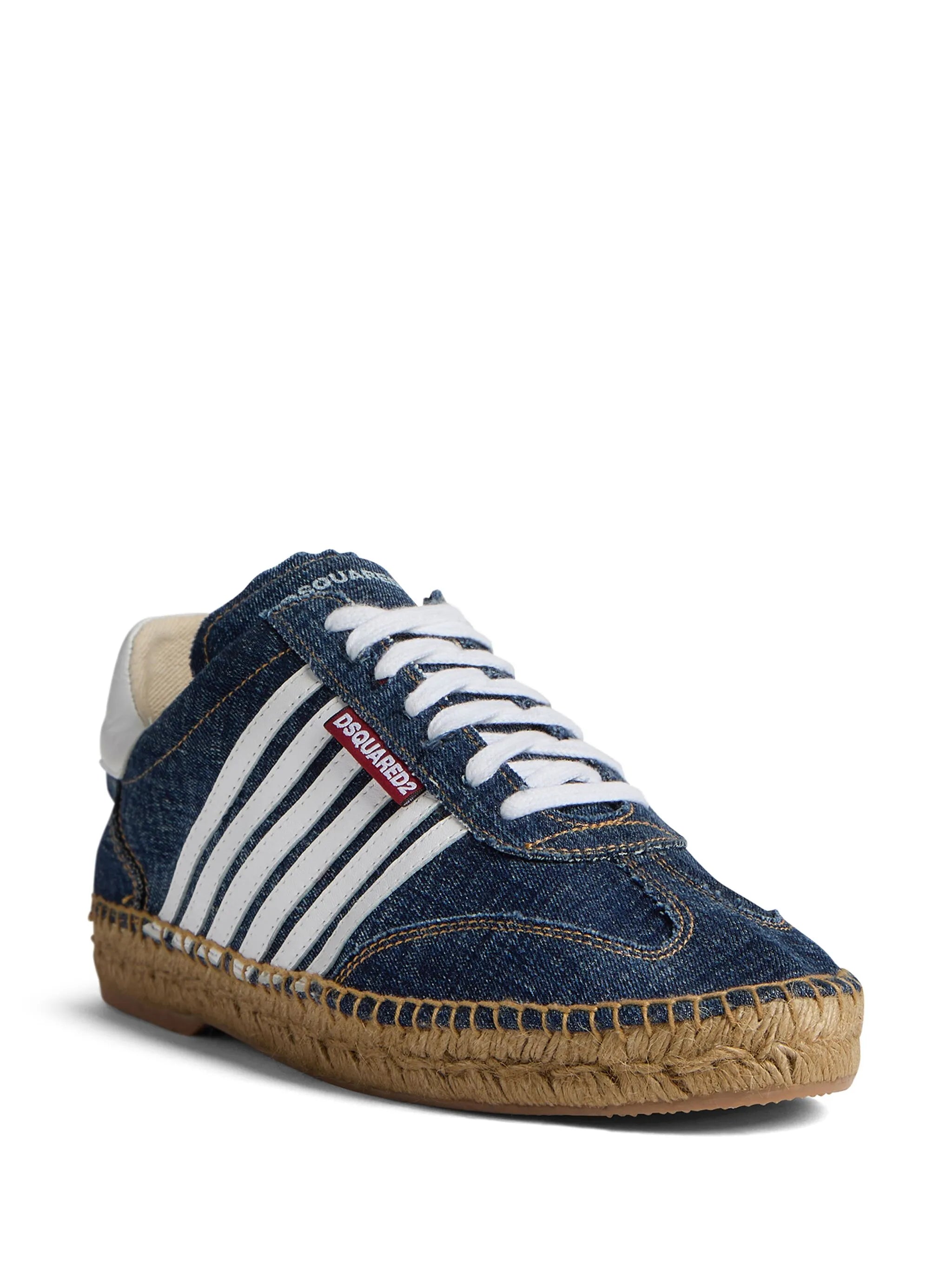 denim espadrille sneakers