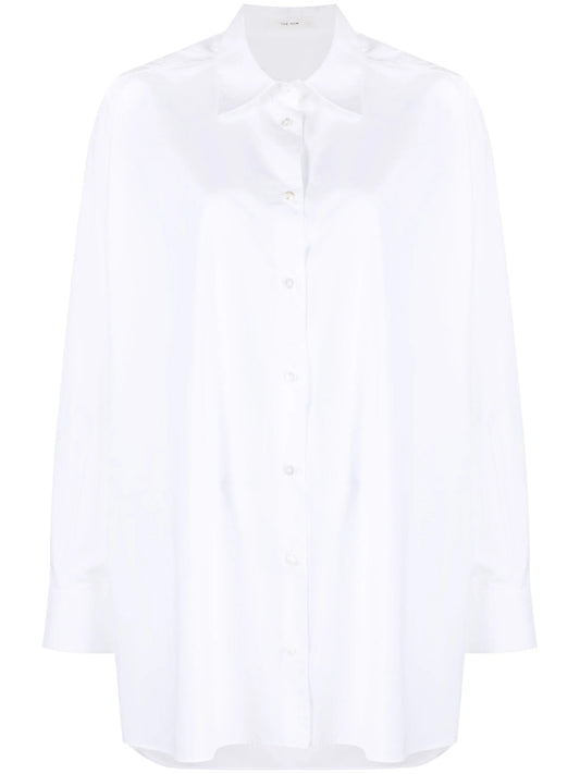long-sleeve cotton shirt