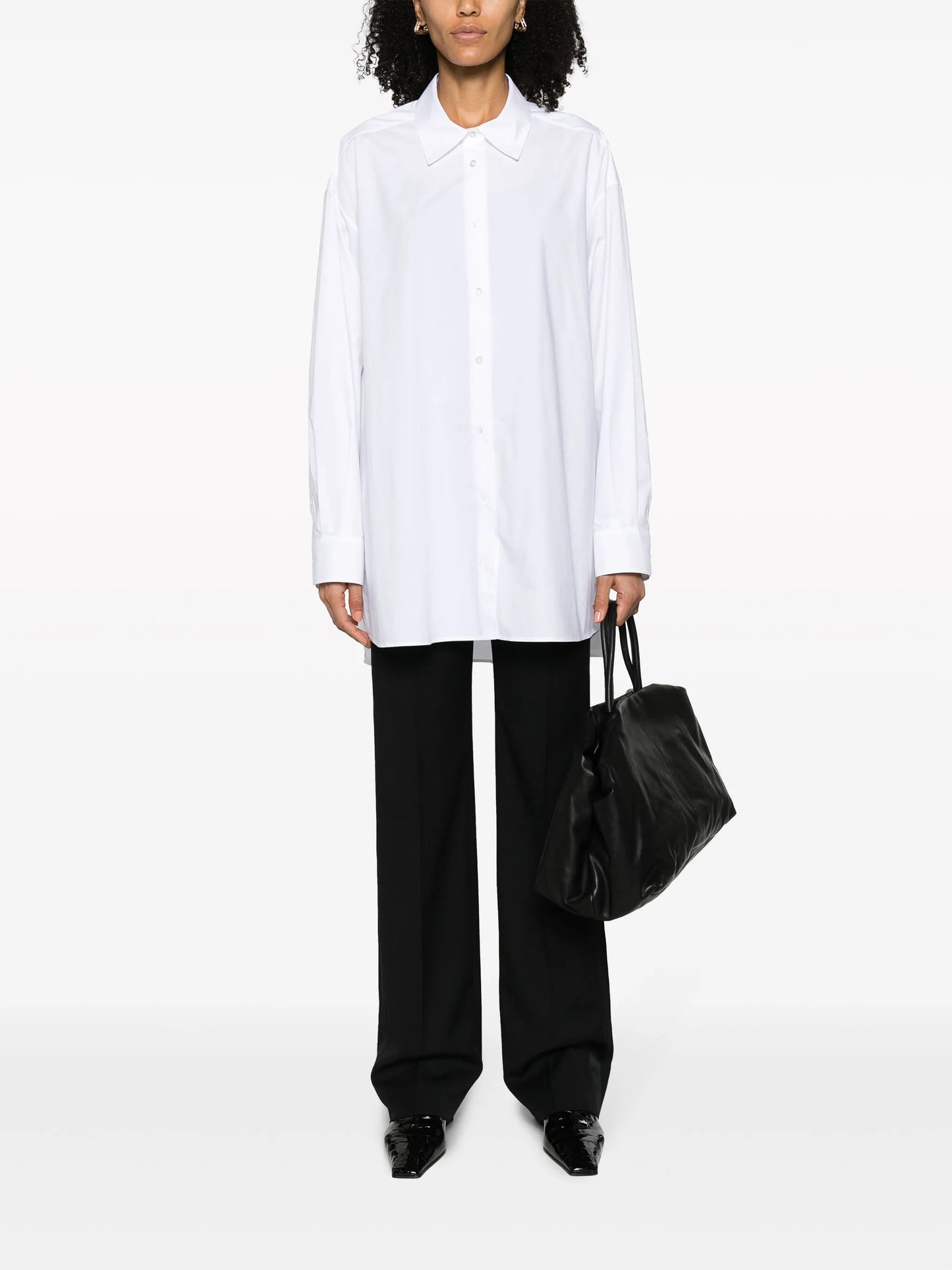 long-sleeve cotton shirt