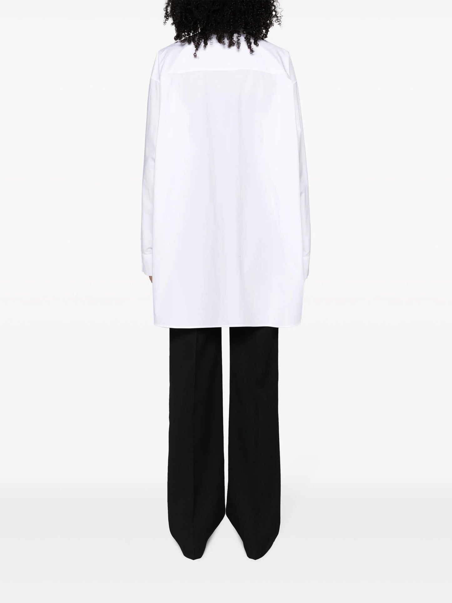 long-sleeve cotton shirt