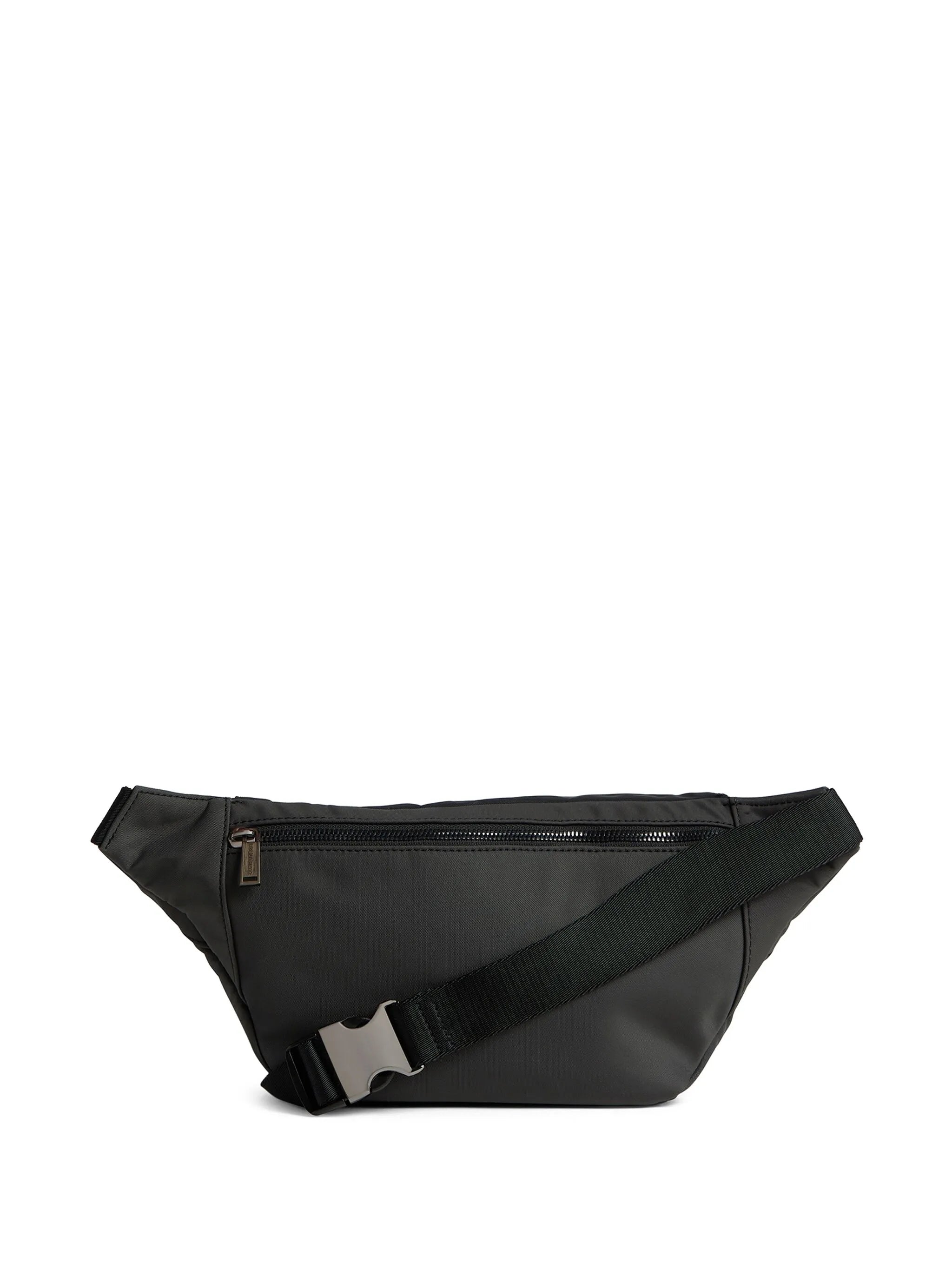 logo-plaque belt bag