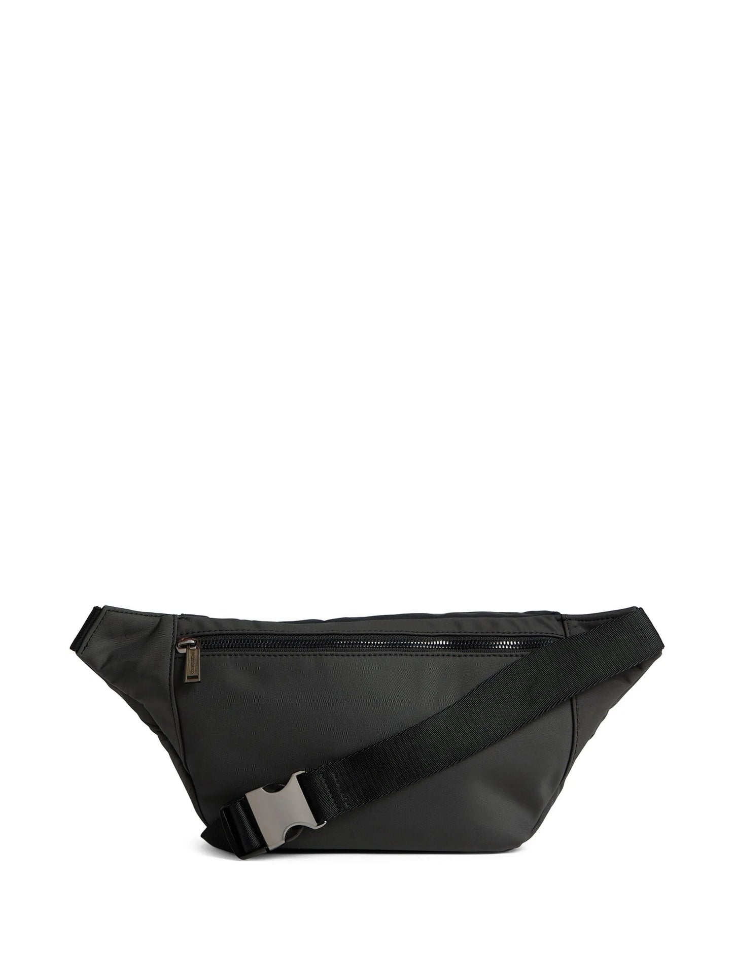 logo-plaque belt bag