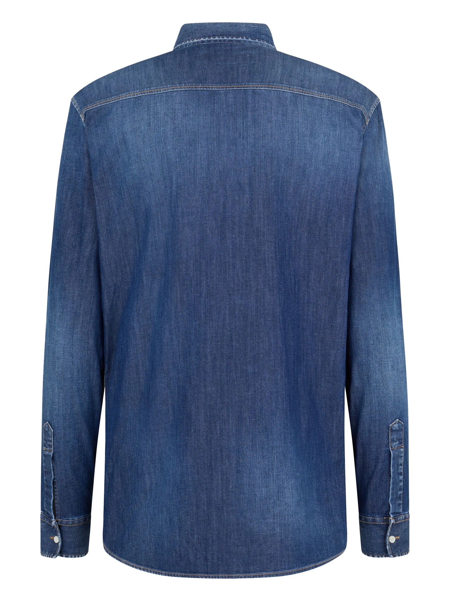 faded denim shirt