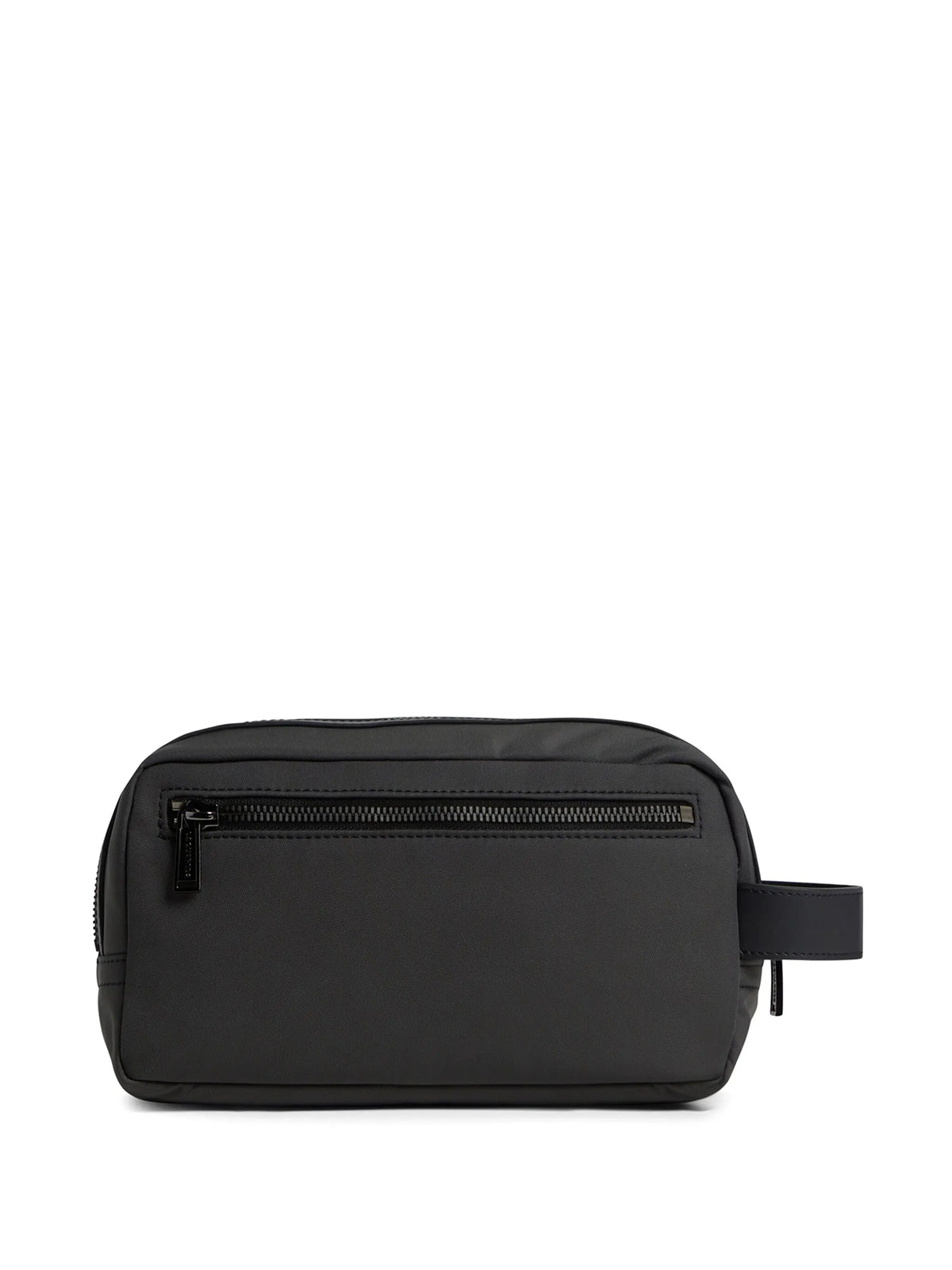 logo-detail wash bag
