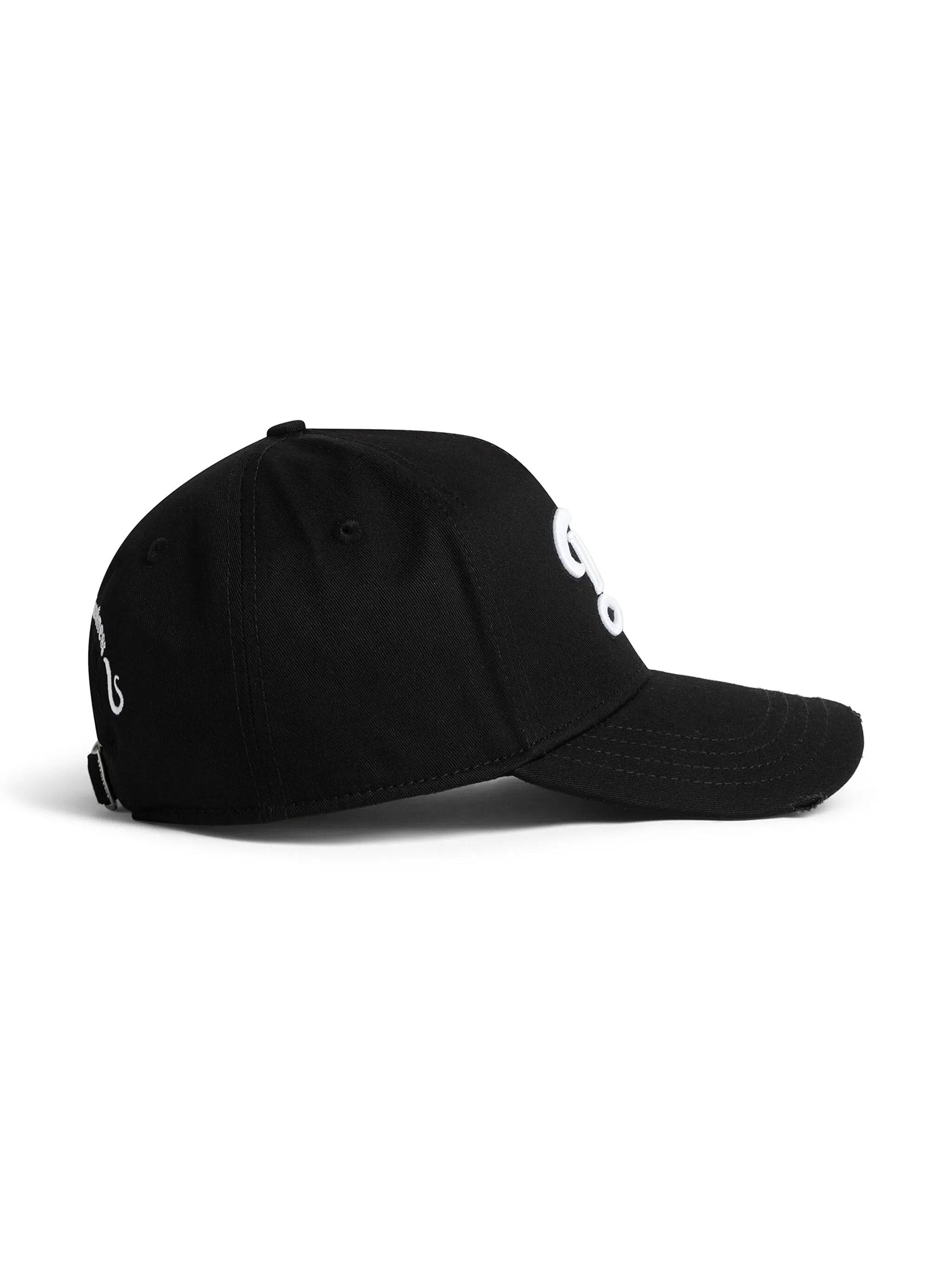 logo-embroidered cotton baseball cap