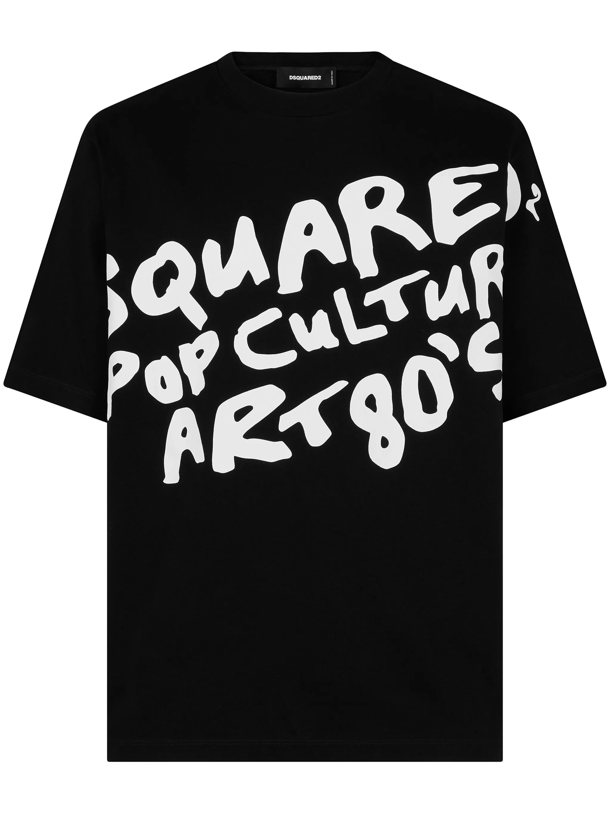 slogan-print cotton T-shirt