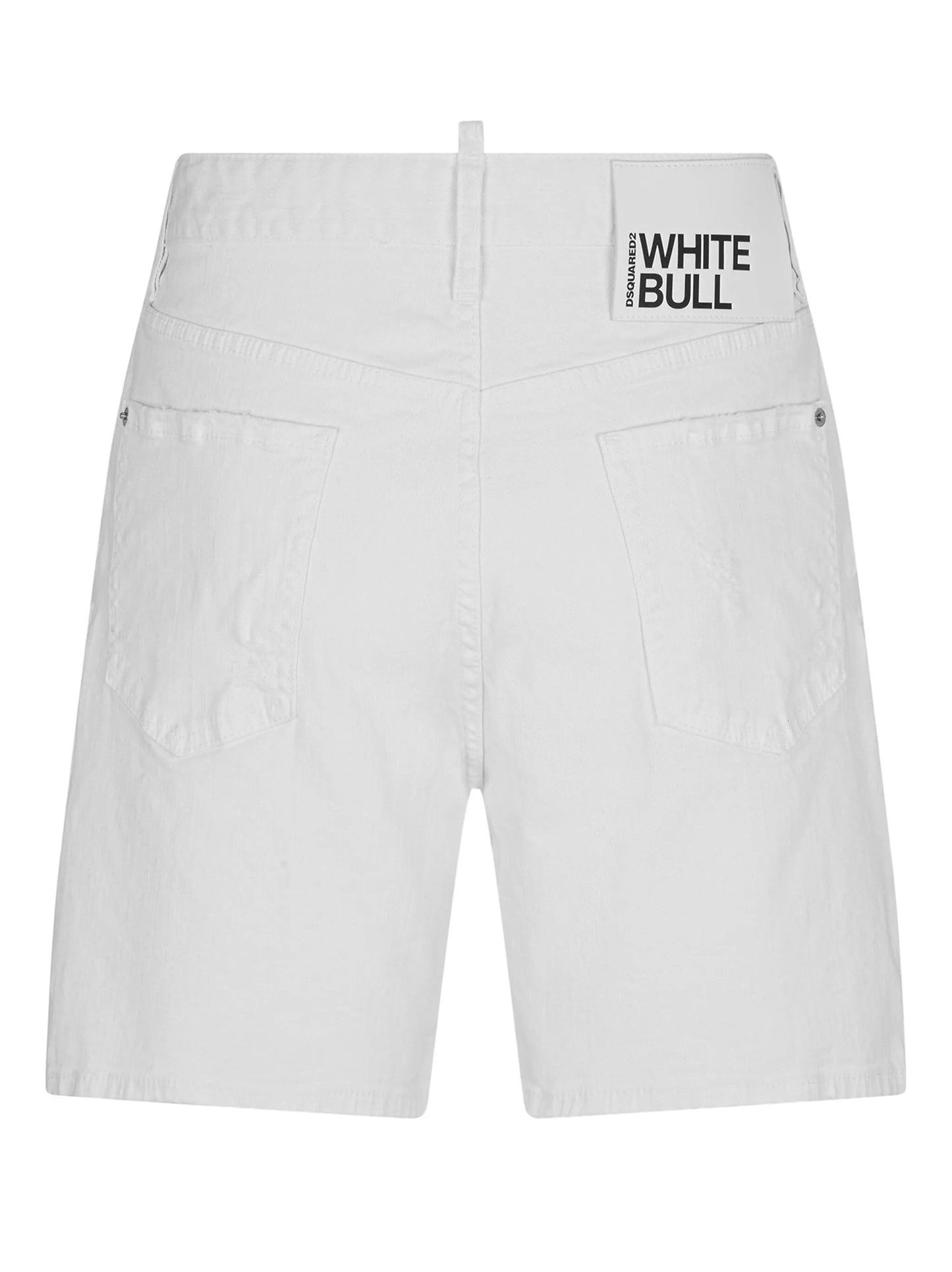 White Bull denim shorts