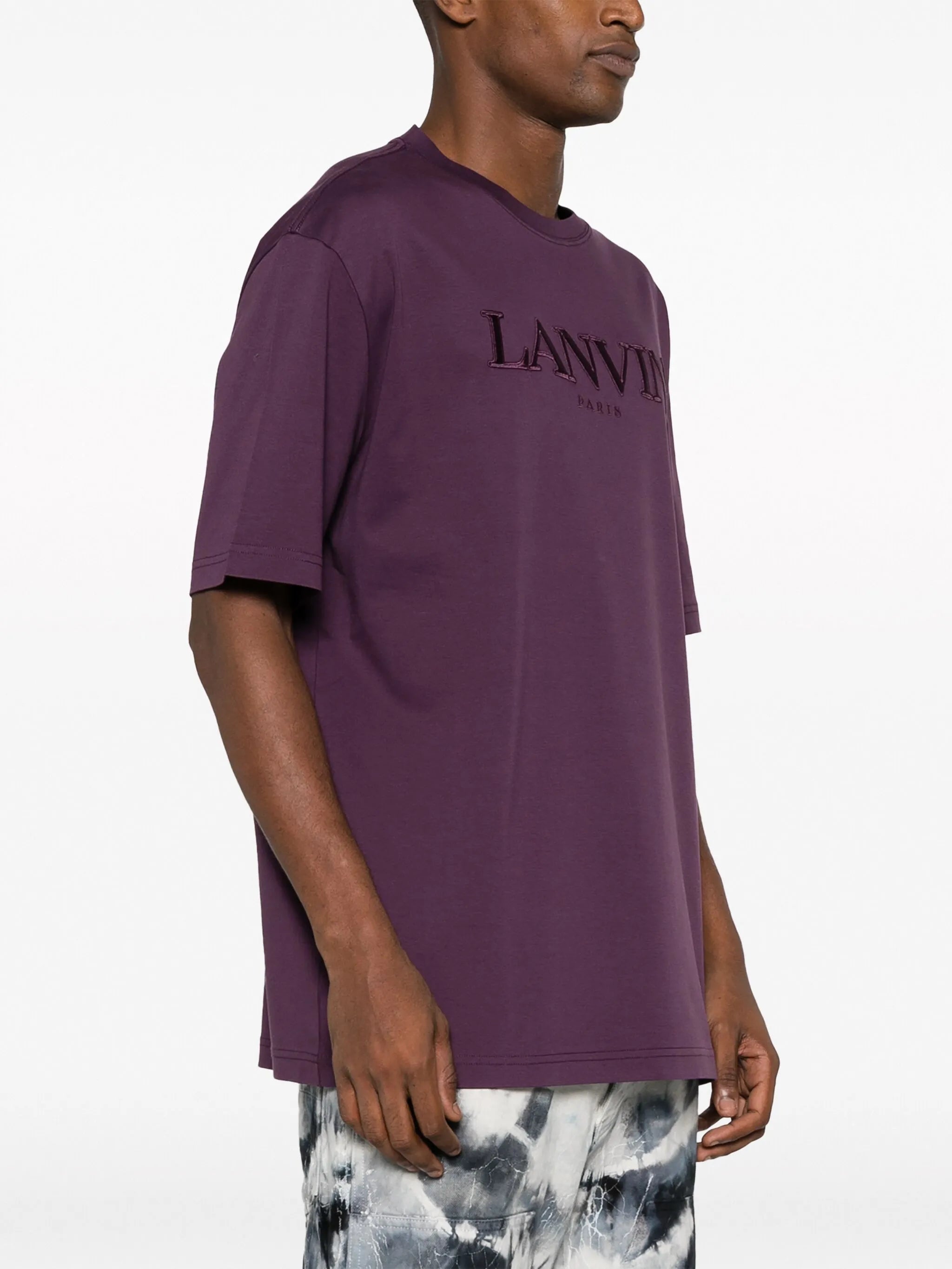 embroidered-logo cotton T-shirt