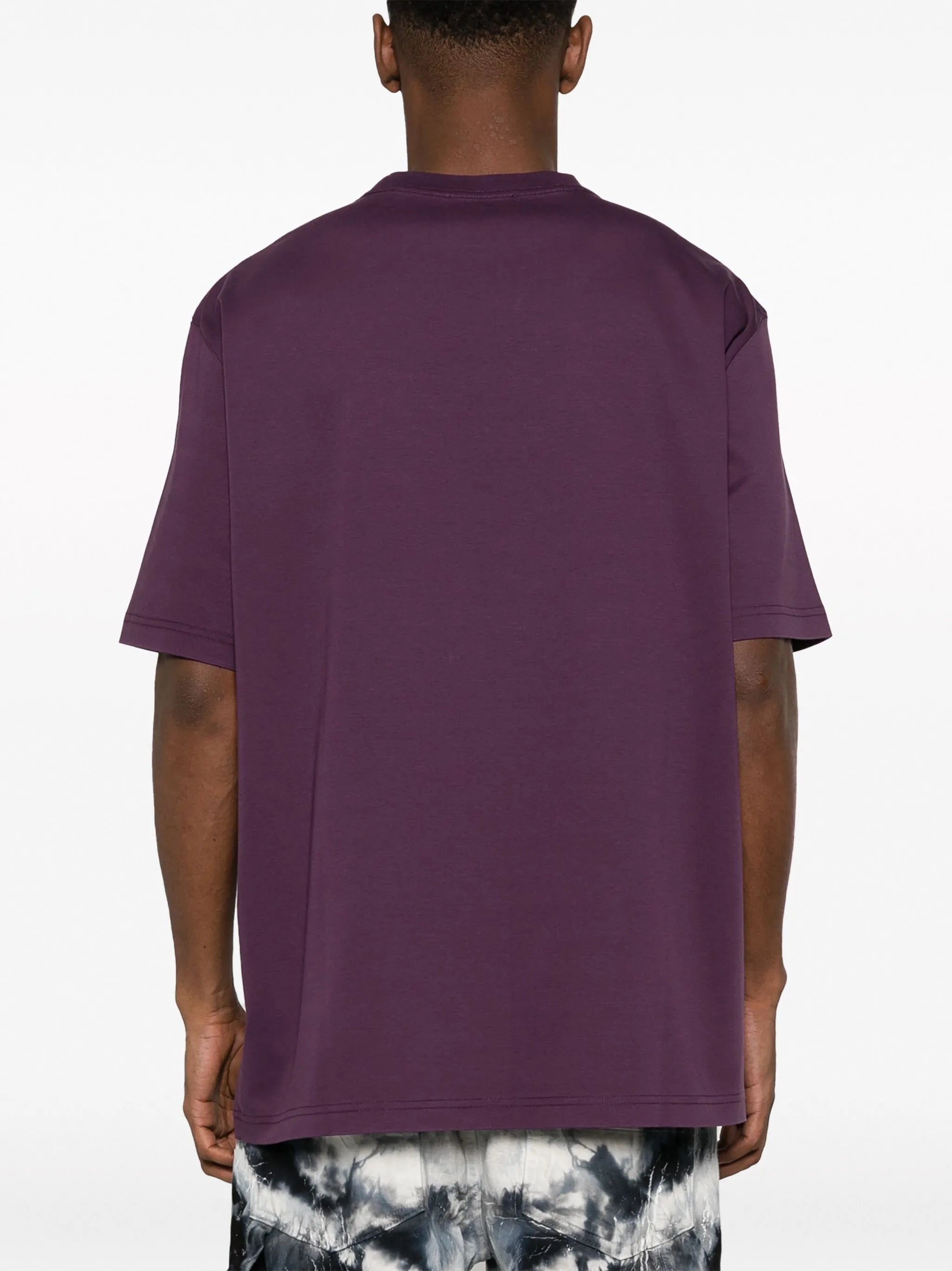 embroidered-logo cotton T-shirt