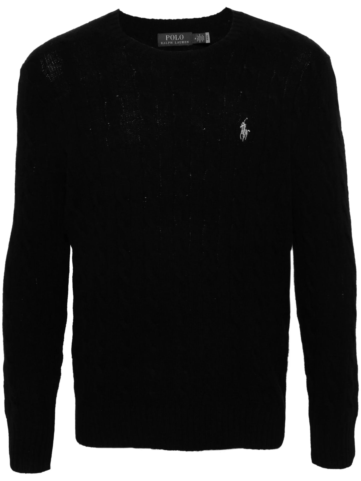 Polo Pony cable-knit jumper