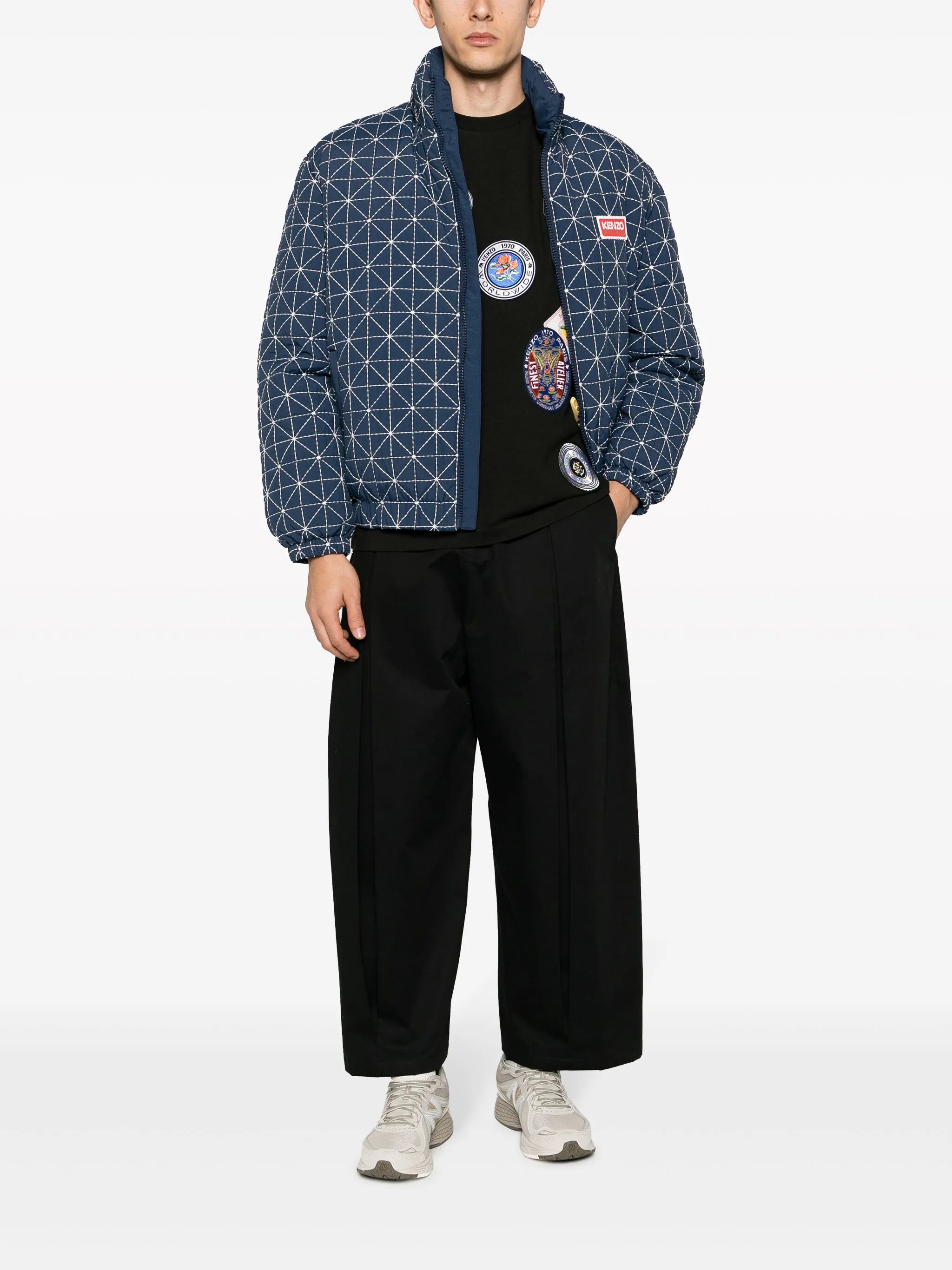 Travel Patches cotton T-shirt