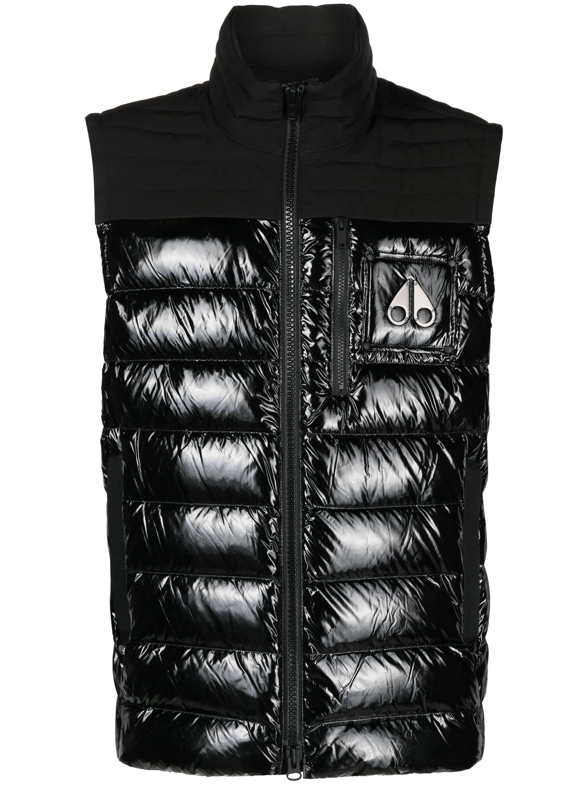 Dugald logo-appliqué padded gilet