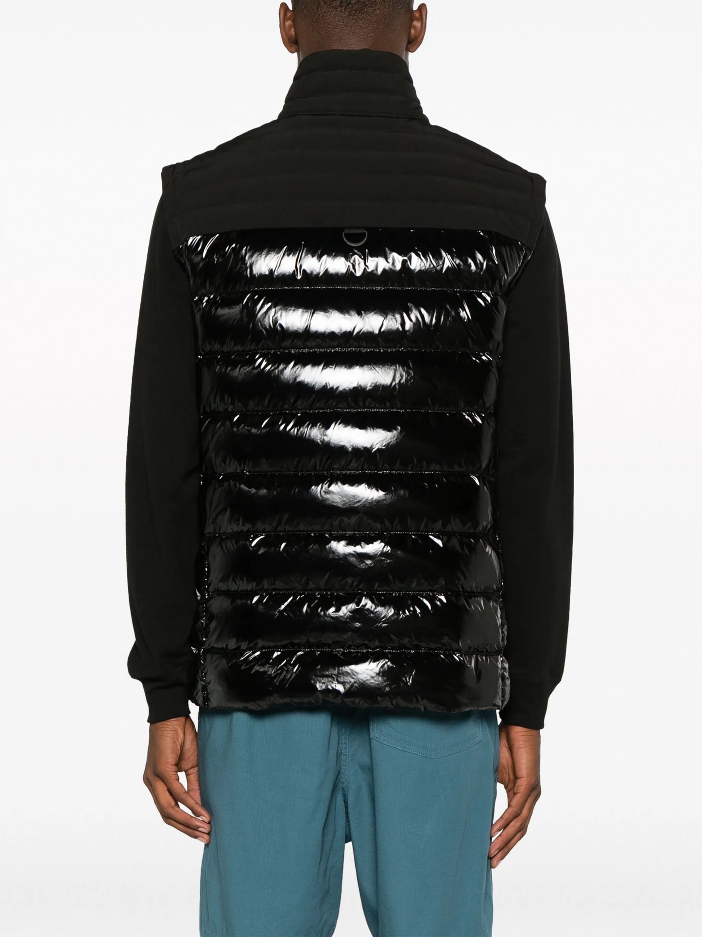 Dugald logo-appliqué padded gilet