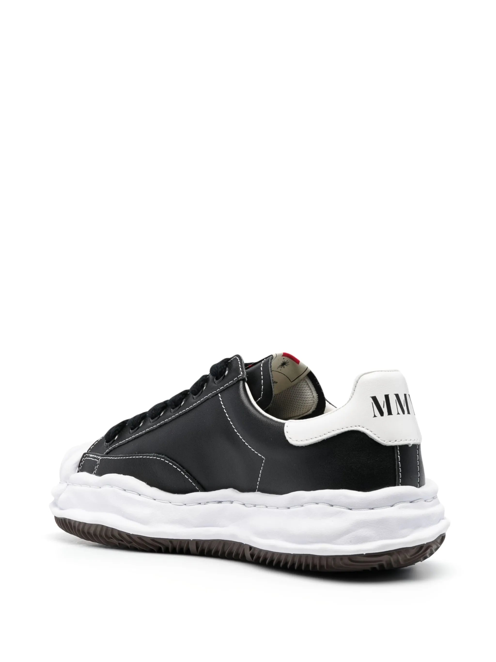 Blakey logo-patch sneakers