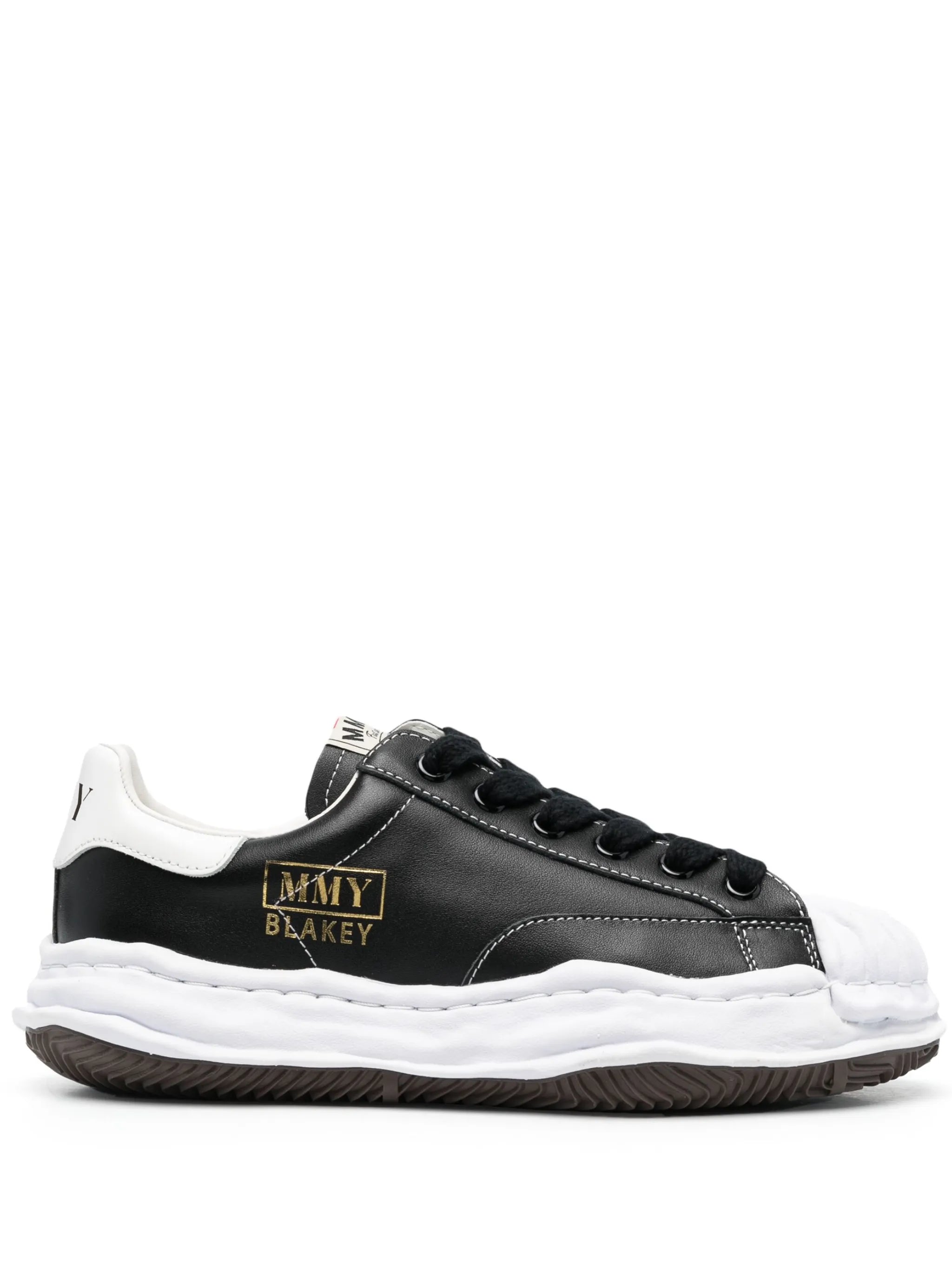 Blakey logo-patch sneakers