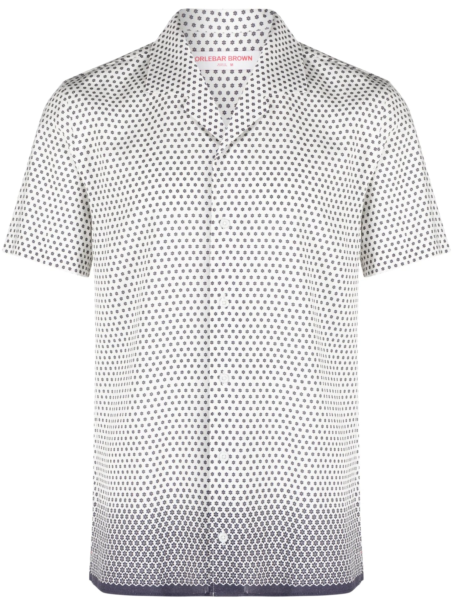 floral-print short-sleeve shirt