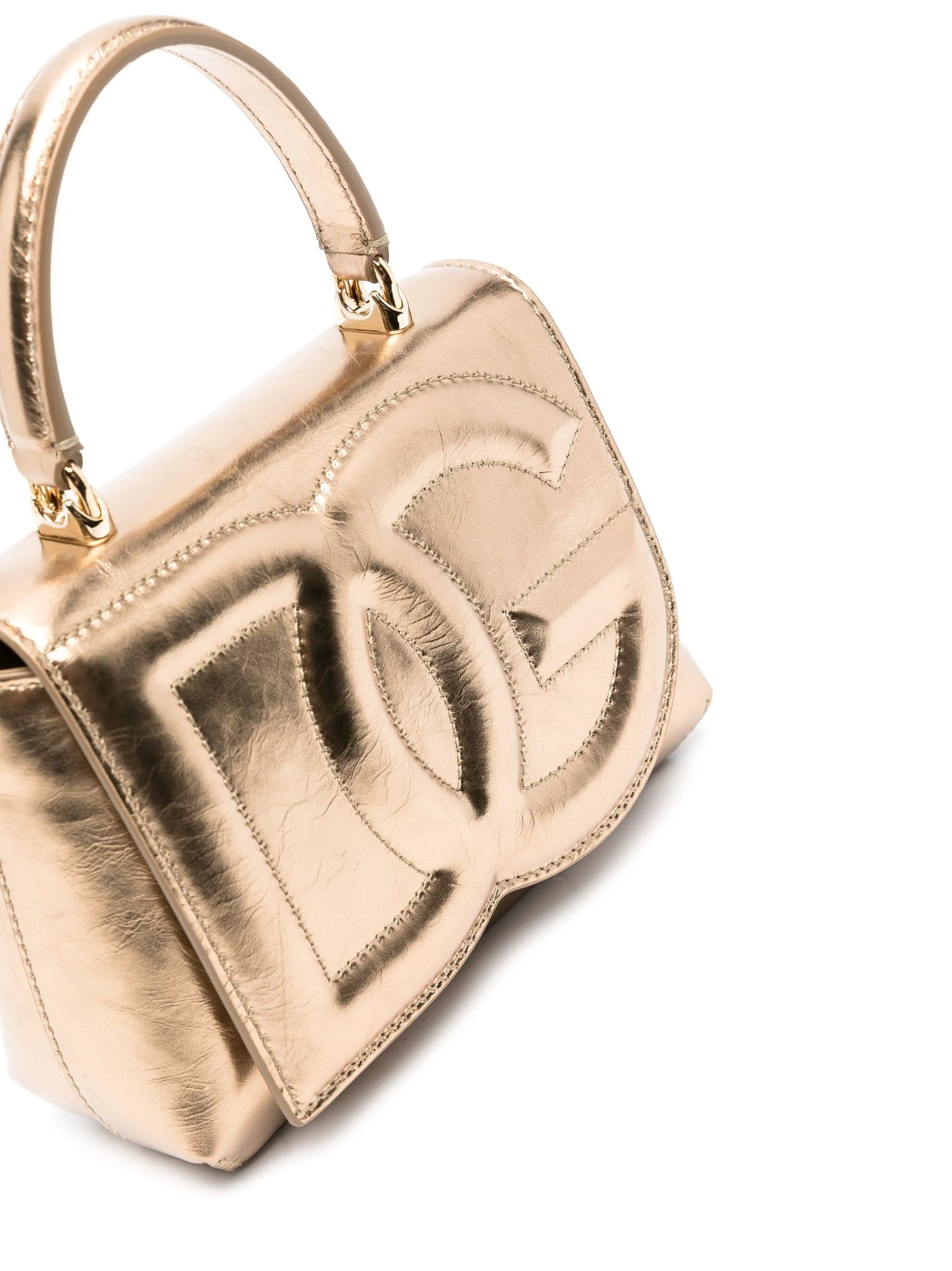 DG leather tote bag