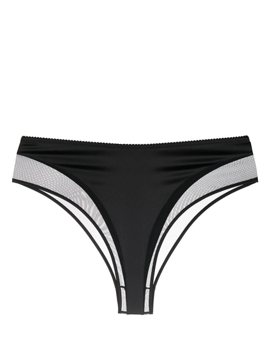 semi-sheer Brazilian-style briefs