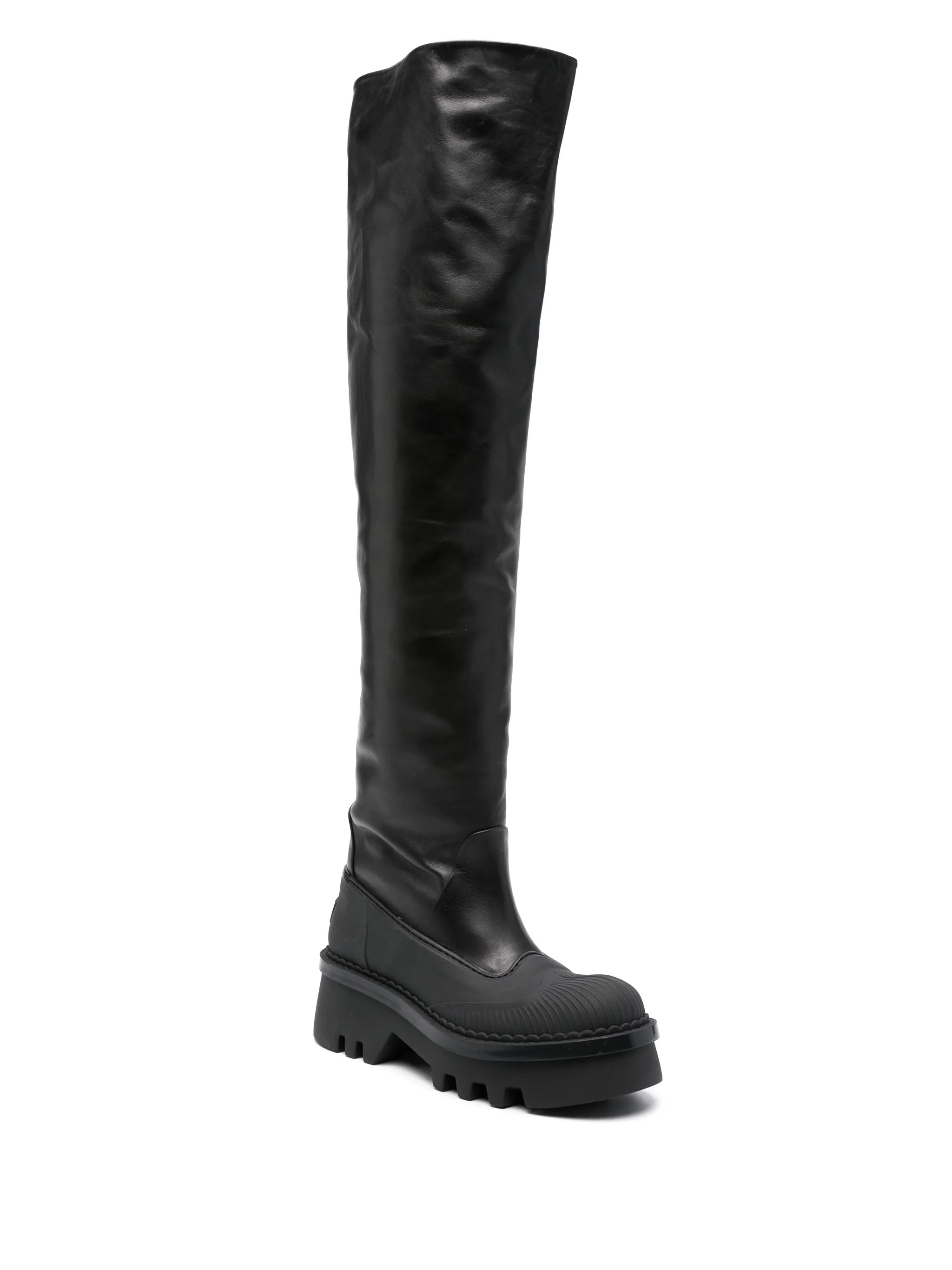 Raina 50mm thigh-high leather boots