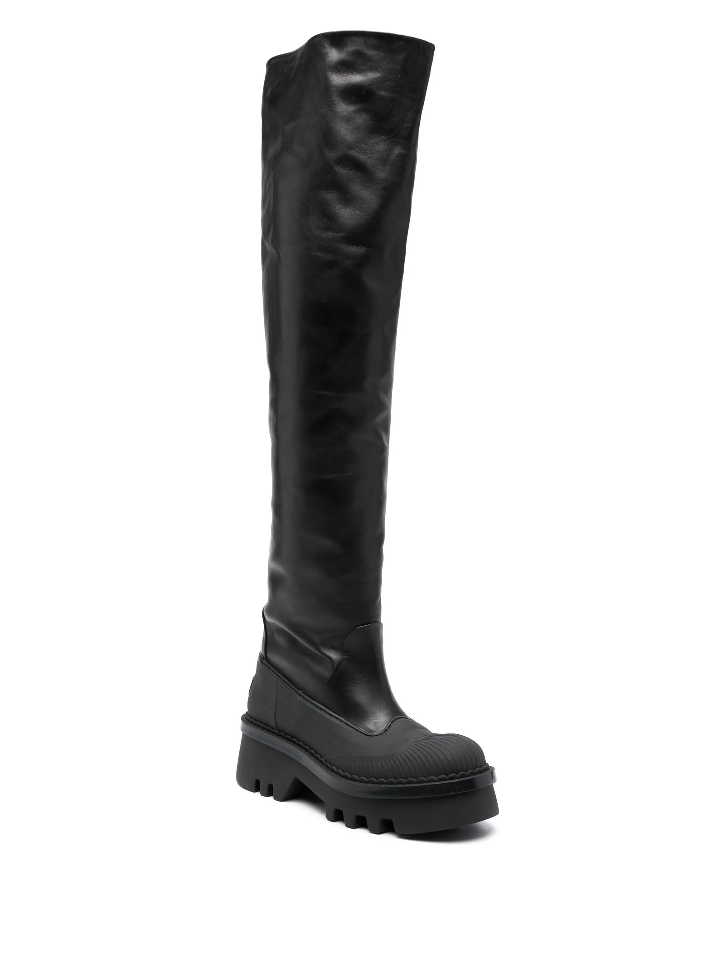 Raina 50mm thigh-high leather boots