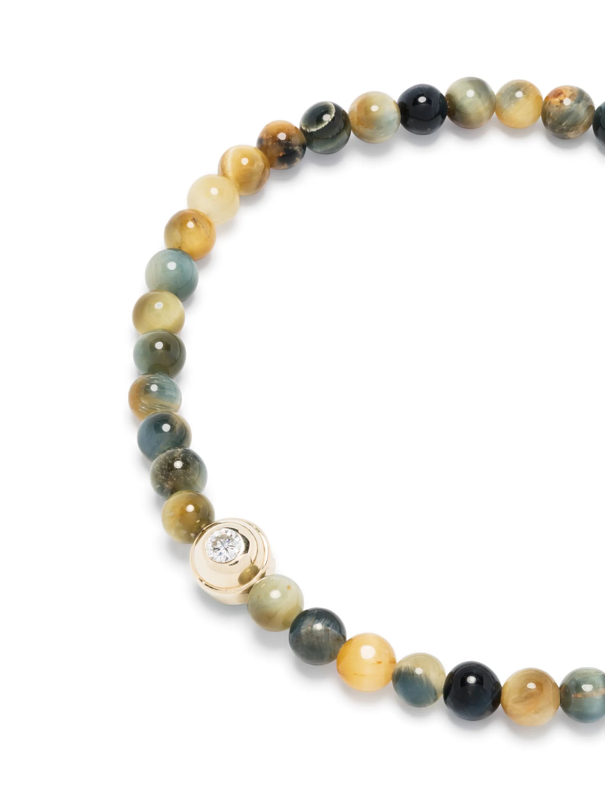 14kt yellow gold multi-stone bracelet