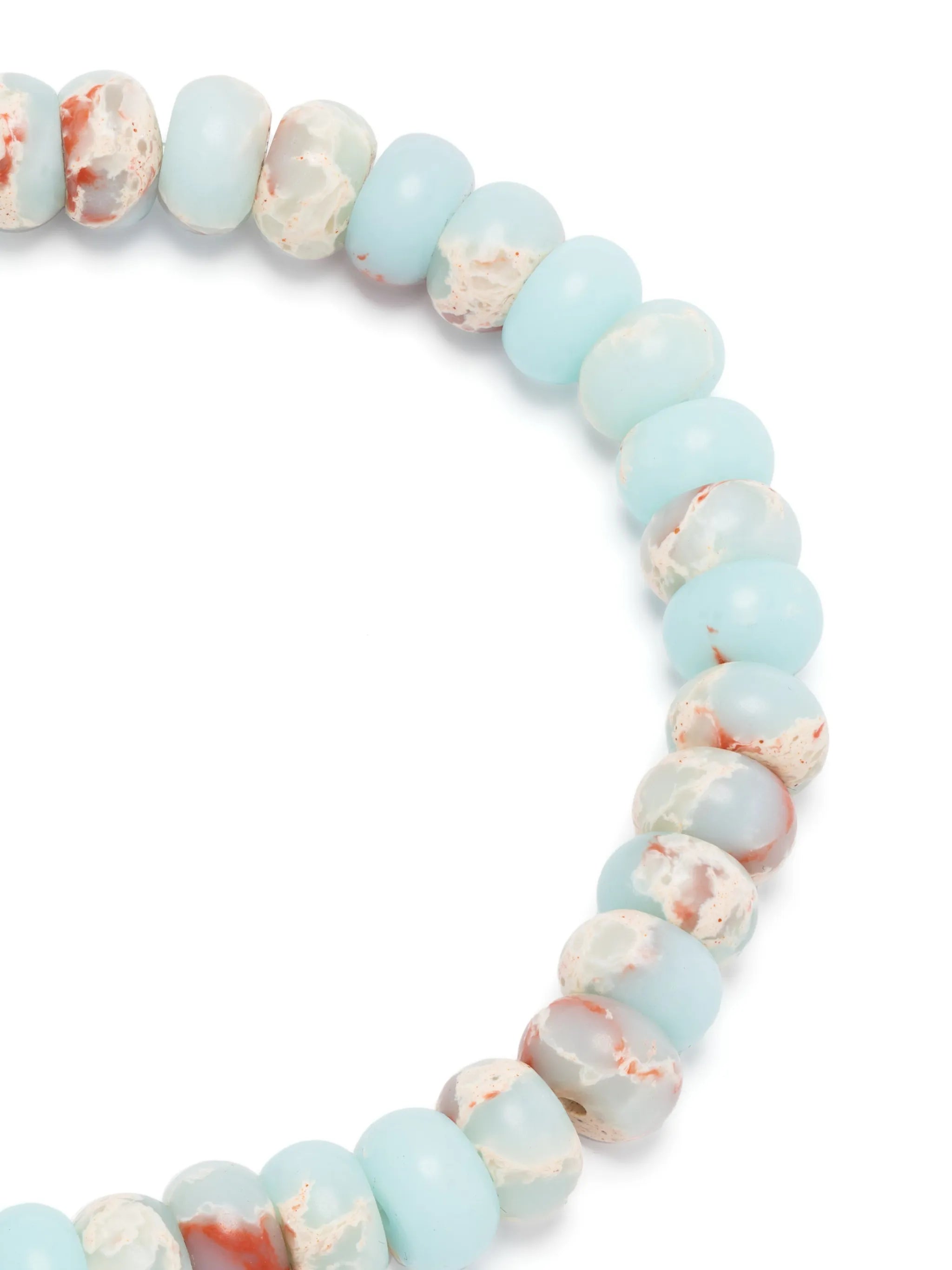 14kt yellow gold gemstone bead bracelet