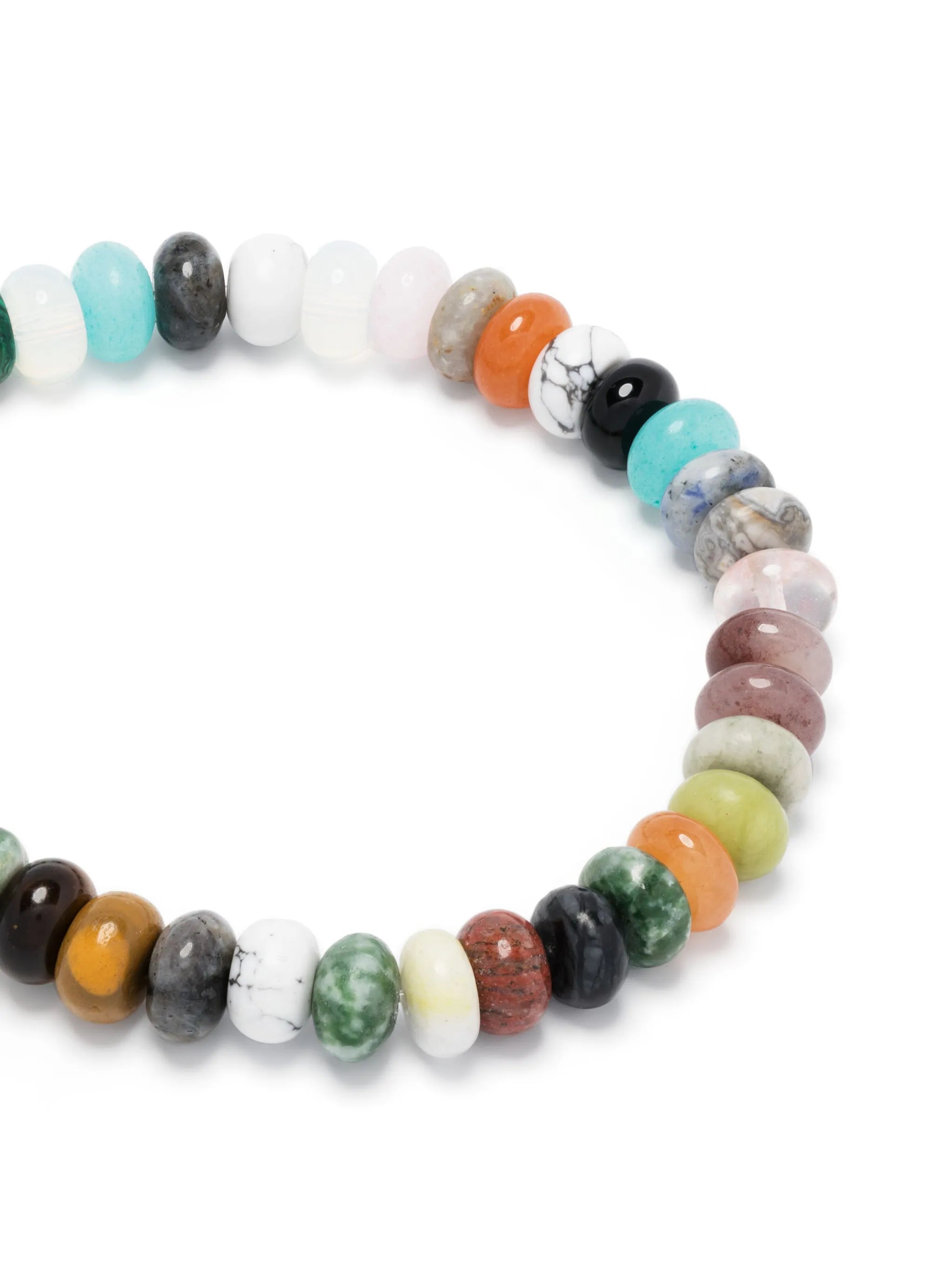 14kt yellow gold gemstone bead bracelet