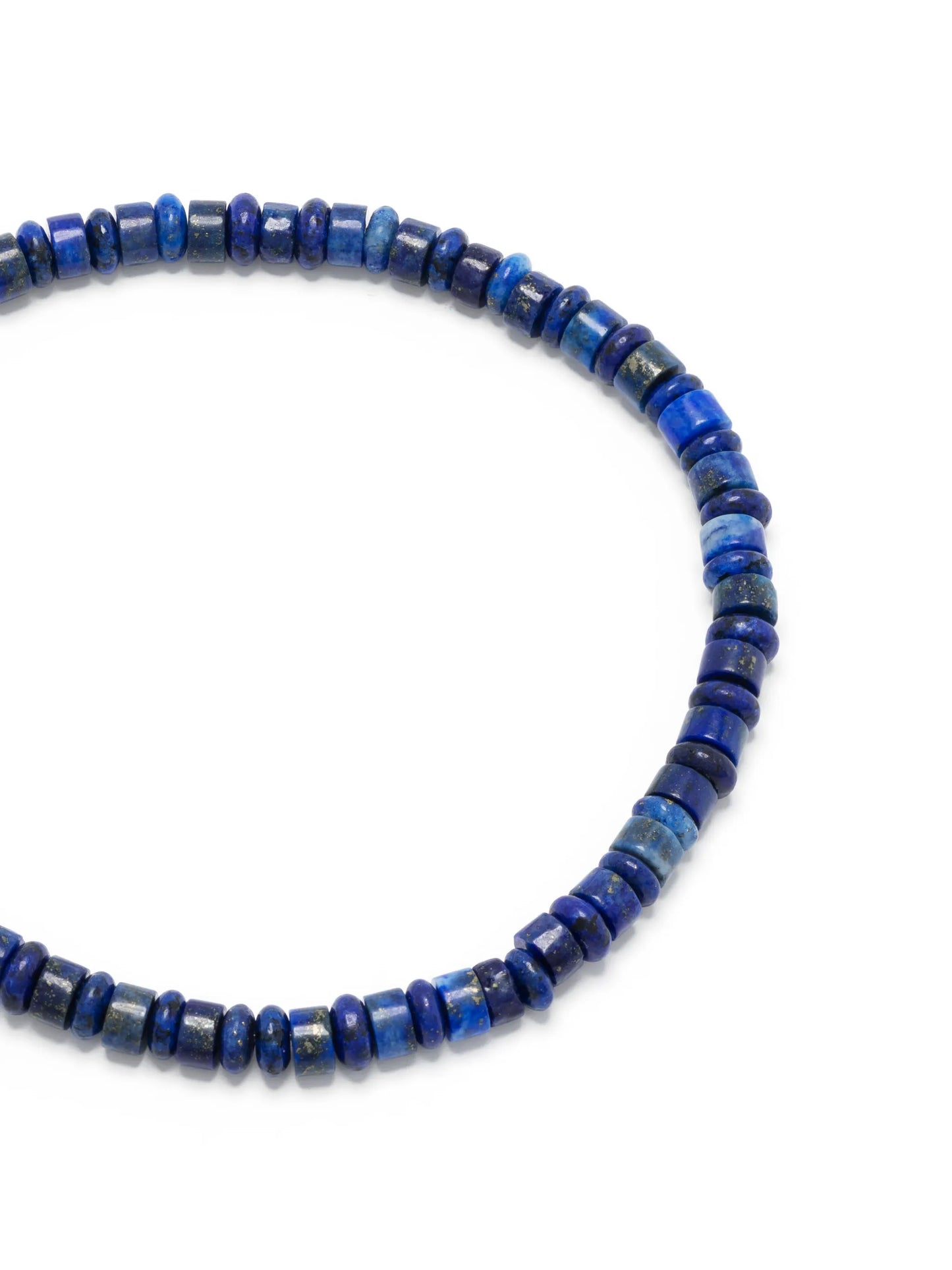 14kt yellow gold lapis lazuli bead bracelet