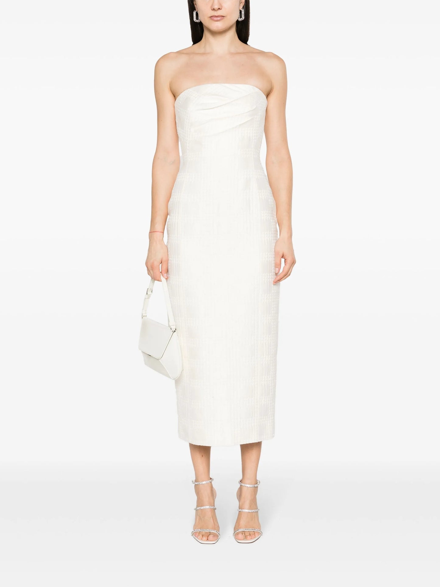 Lowre tweed midi dress