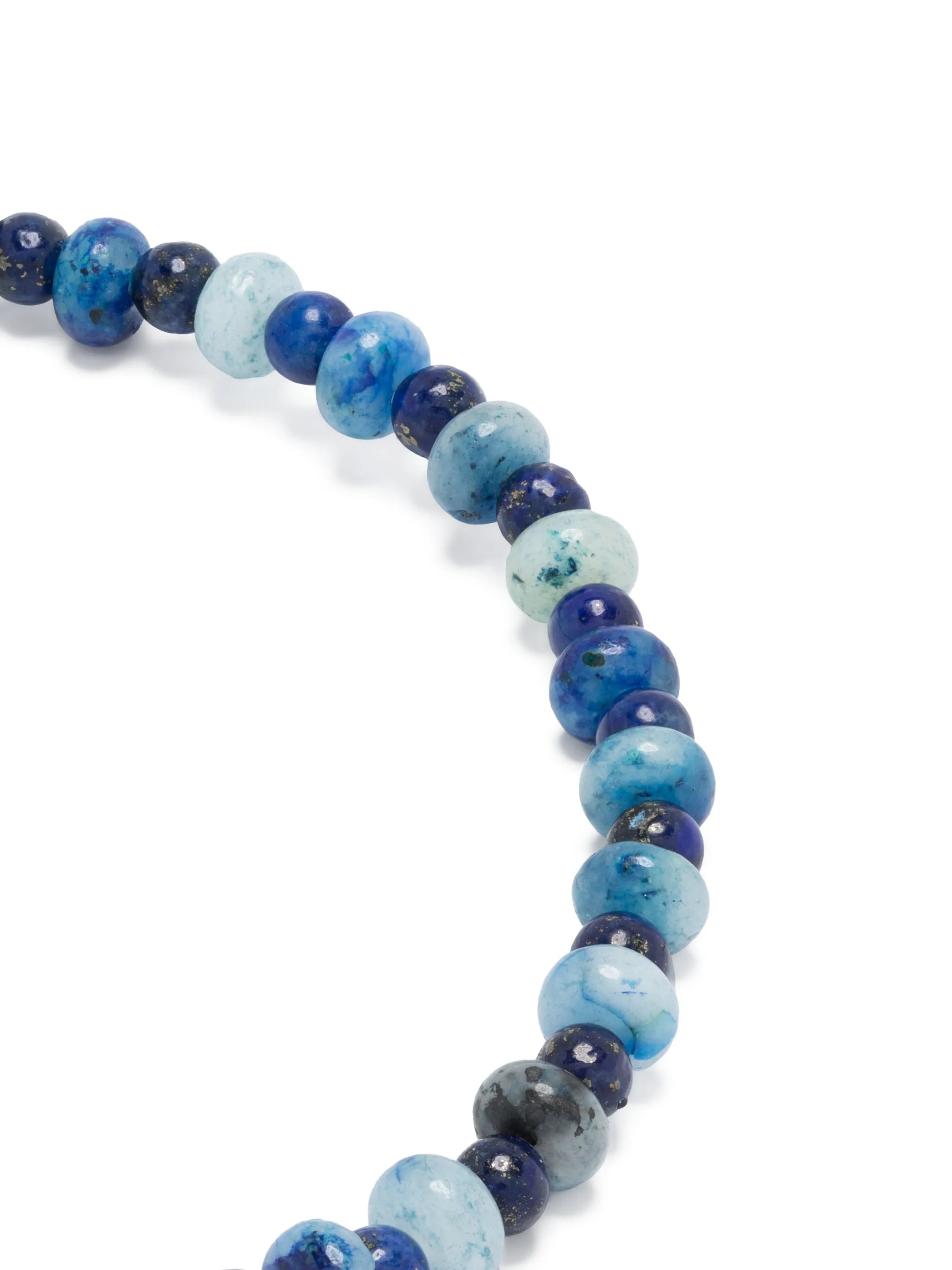 14kt yellow gold gemstone bead bracelet