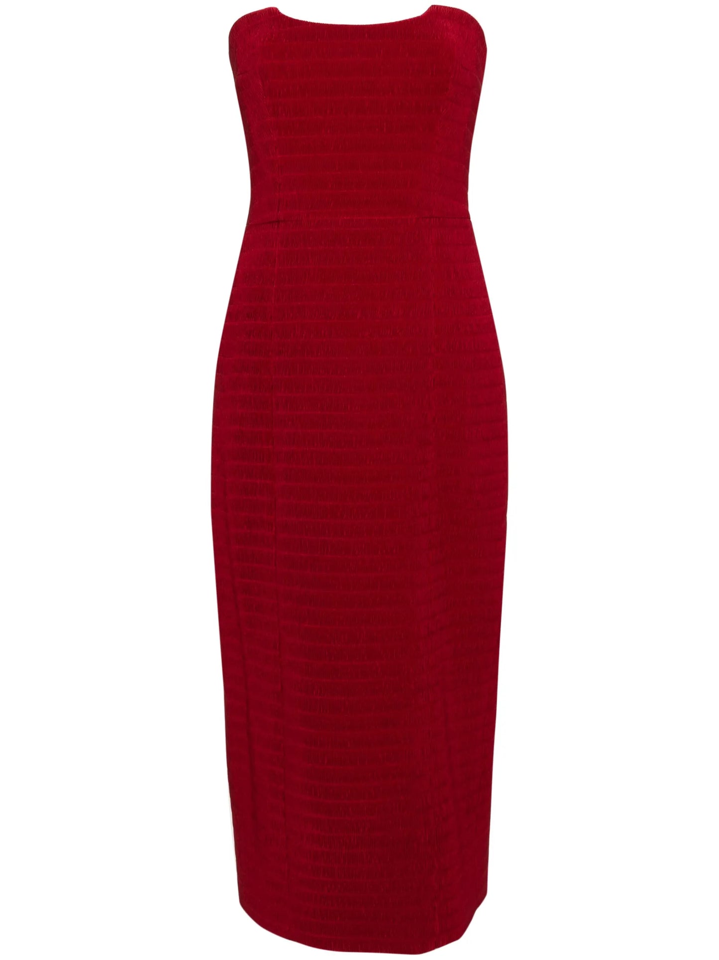 Ryder plissé midi dress