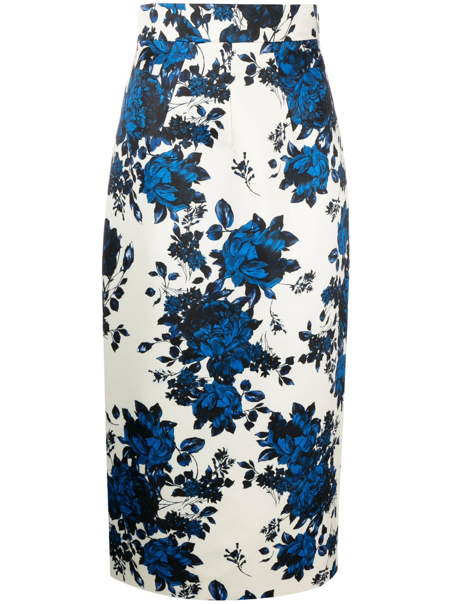 Lorinda floral-print midi skirt