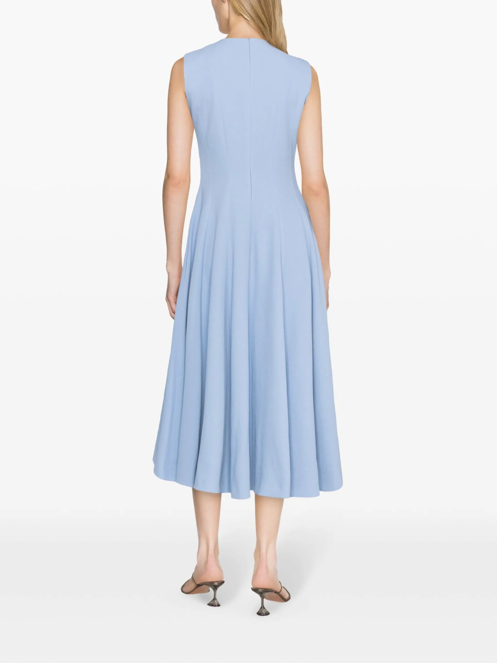 Marlen crepe midi dress