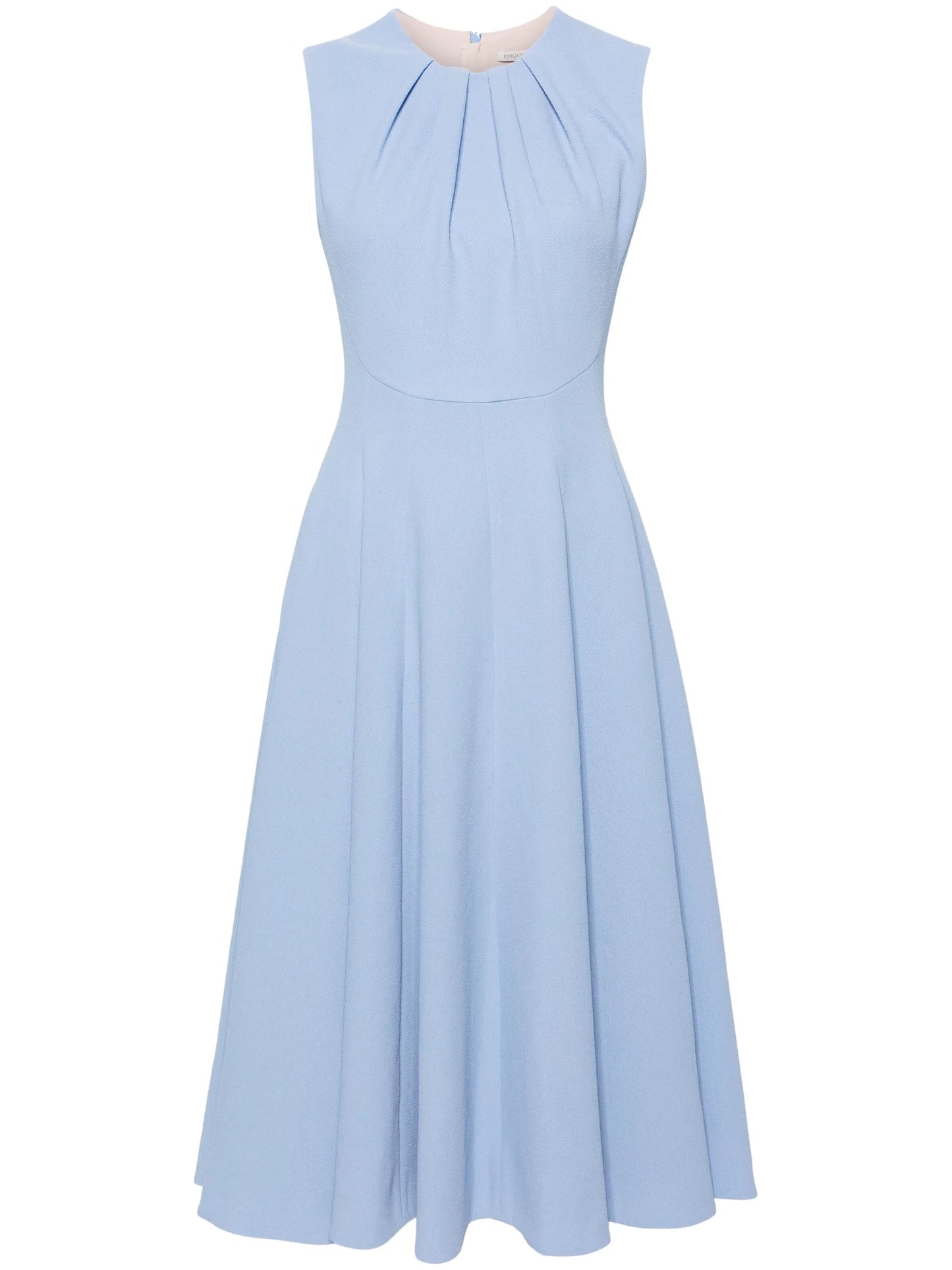 Marlen crepe midi dress