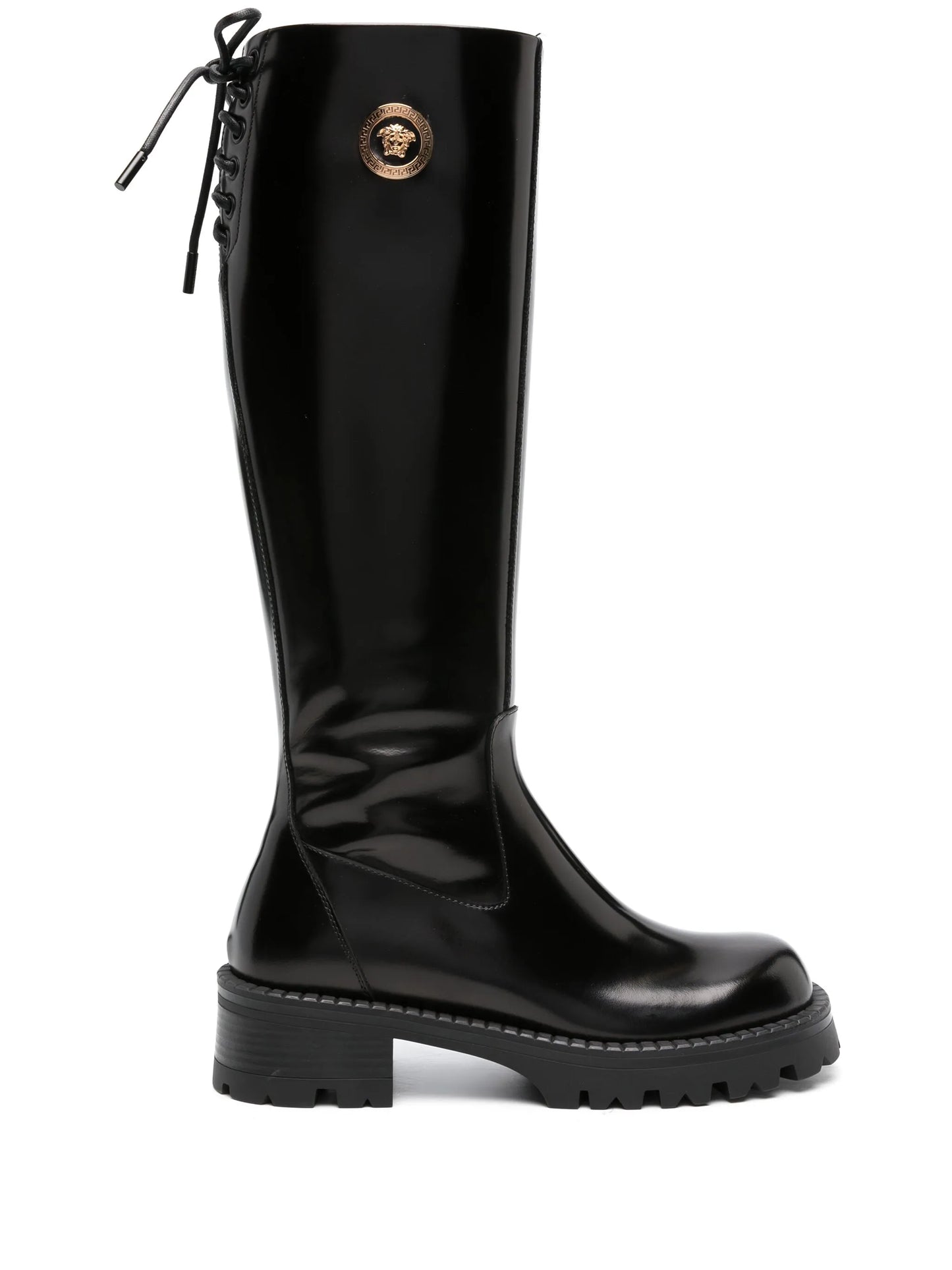 Alia leather knee-high boots