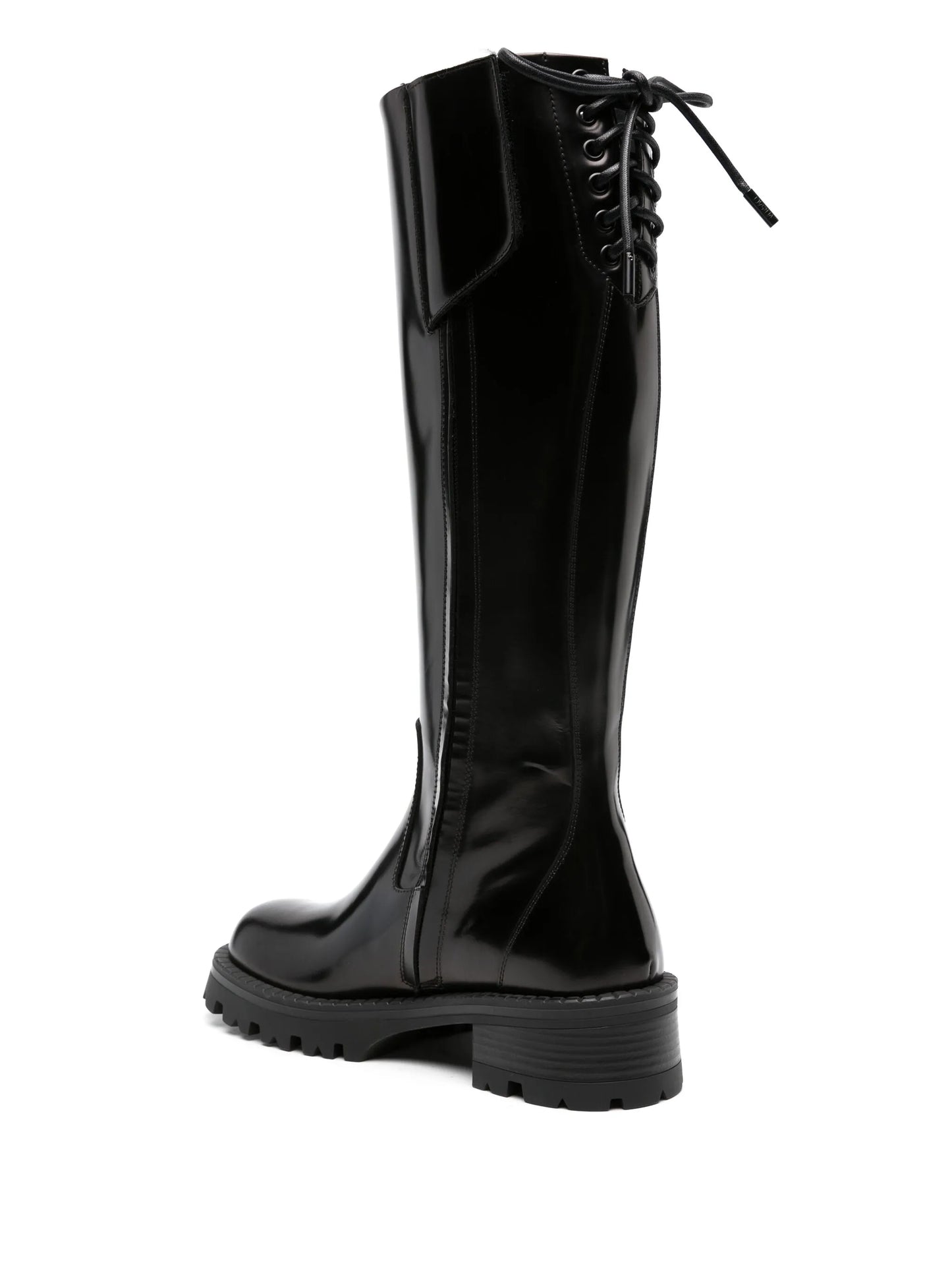 Alia leather knee-high boots