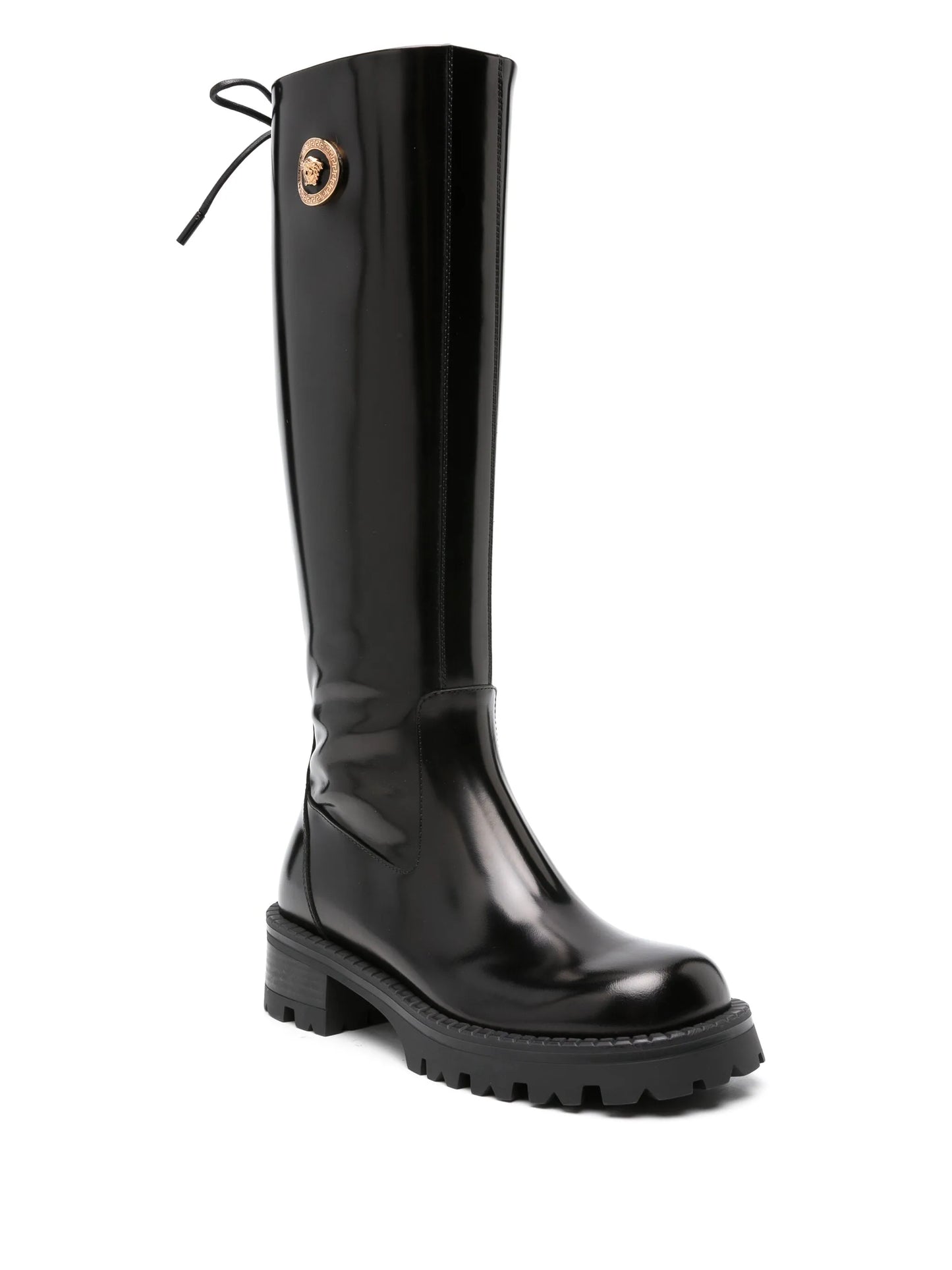 Alia leather knee-high boots