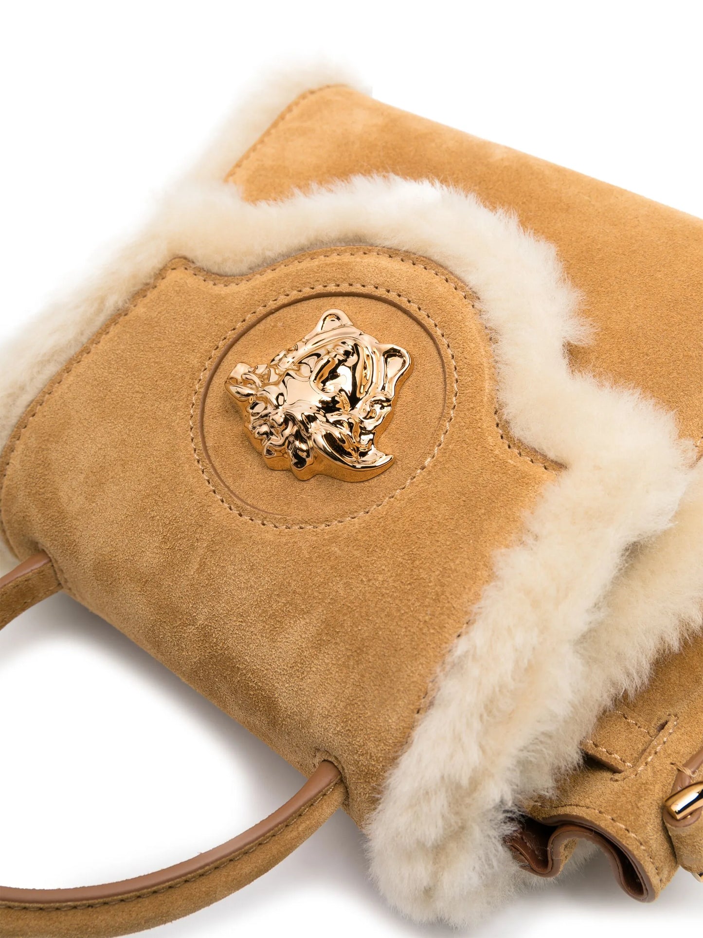 La Medusa suede tote bag